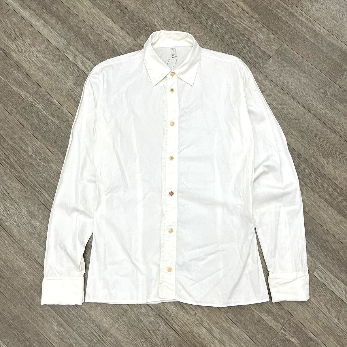 Prada 🇮🇹 Vintage Miu Miu White Button Up Shirt Size M / US 6-8 / IT 42-44 - 1 Thumbnail