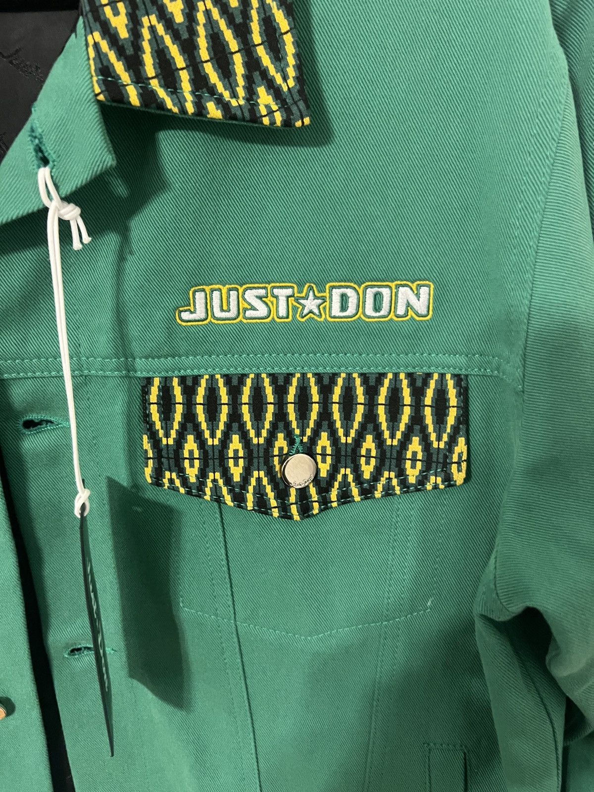 Just Don Just don trucker jacket brand new green Size US L / EU 52-54 / 3 - 2 Thumbnail