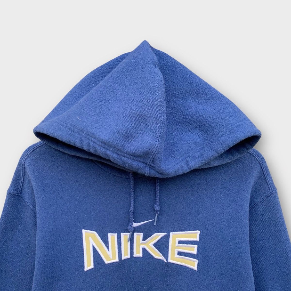 Nike Vintage 90s Nike Center Logo Hoodie Made In Usa Size S / US 4 / IT 40 - 3 Thumbnail