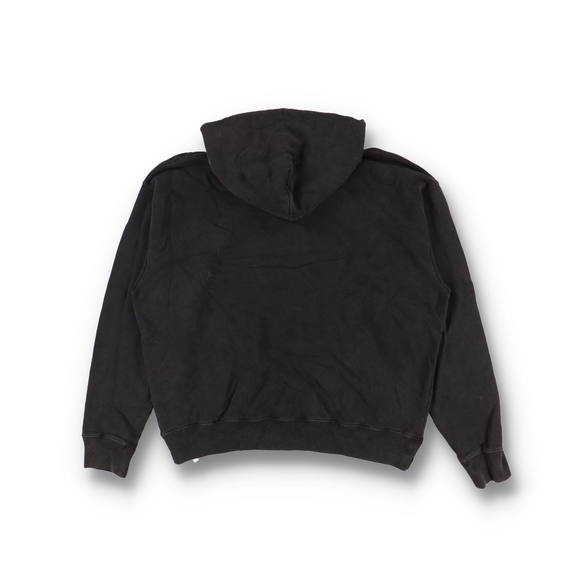 Off-White Vintage Black Big Logo Oversized Skate Hoodie Size US L / EU 52-54 / 3 - 8 Thumbnail