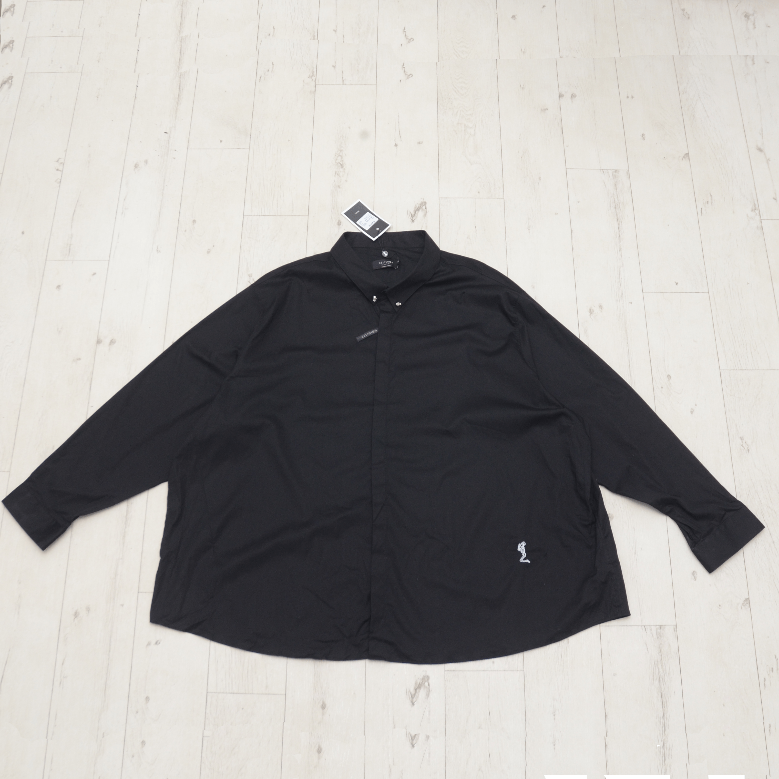 Other RELIGION SKULL Button Down Dress Shirt Big Size 5XL Black Size US XXL / EU 58 / 5 - 1 Thumbnail