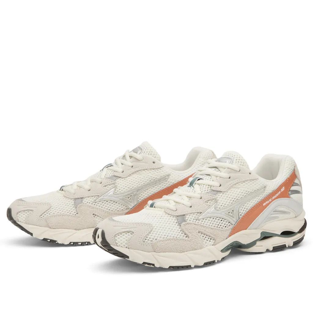 Mizuno Mizuno Wave Rider 10 Snow White D1GA261101 US 8.5 EU 41 Size US 8.5 / EU 41-42 - 1 Thumbnail