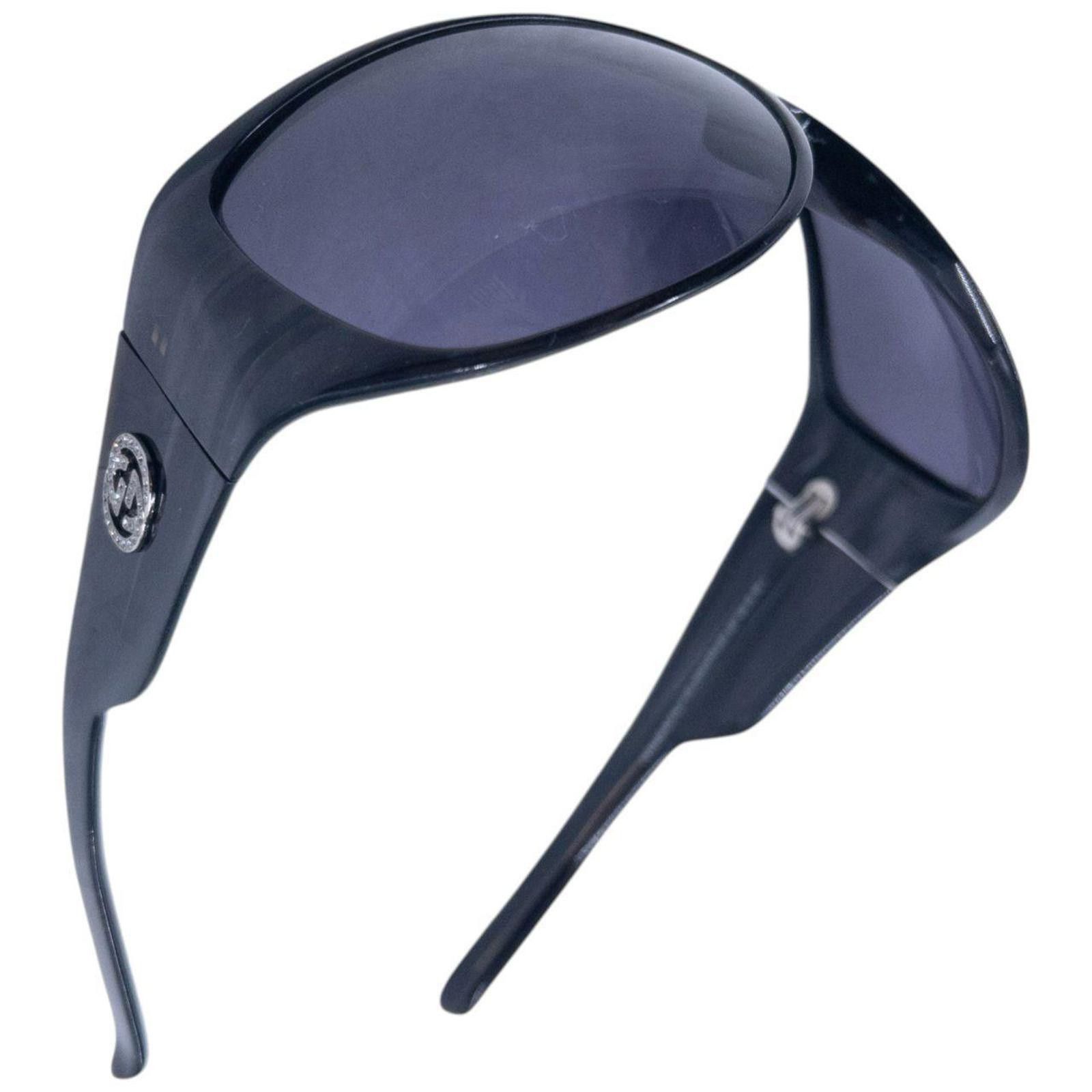 Gucci Vintage 2000s Gucci Diamonte Sunglasses Size ONE SIZE - 5 Thumbnail