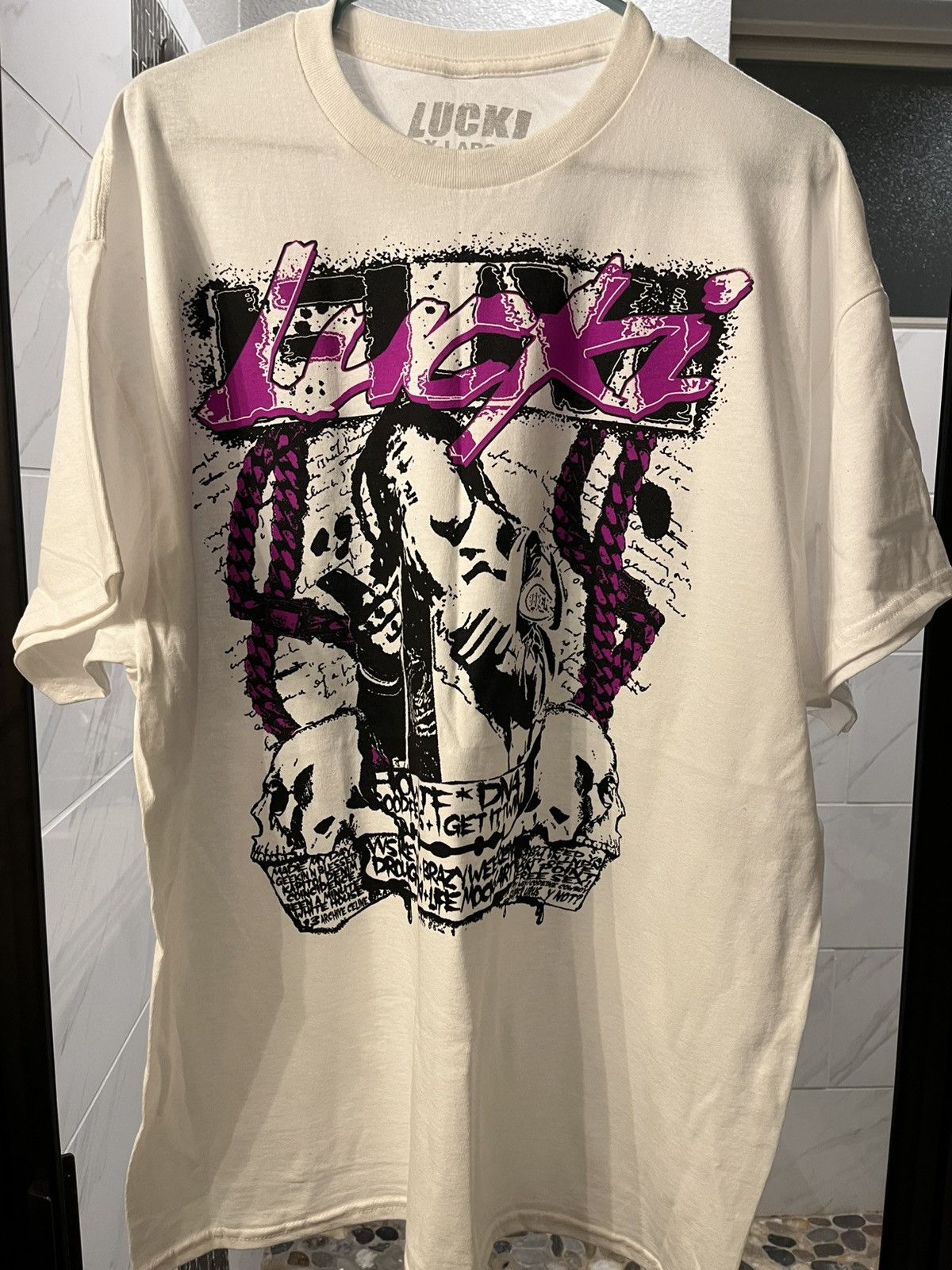 Other Lucki Graphic Tee Skull Rope Design Size XL NWOT Size US XL / EU 56 / 4 - 1 Thumbnail