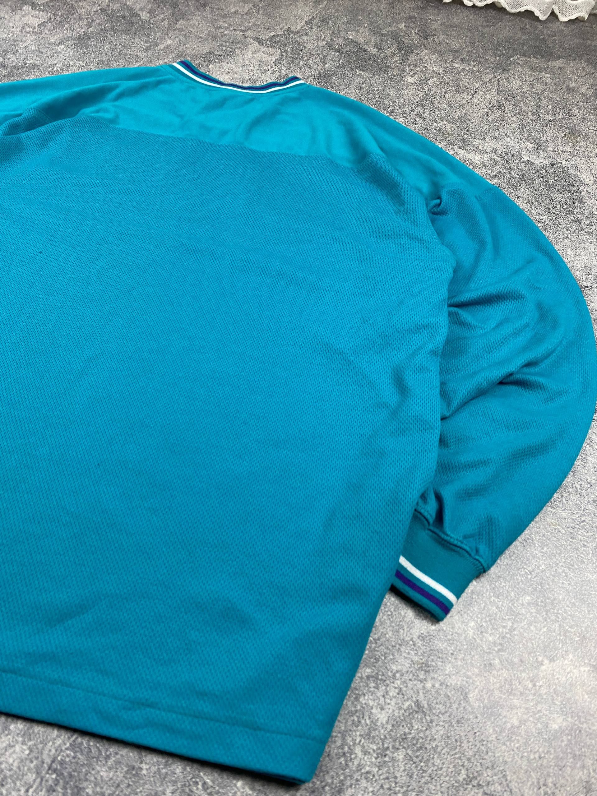 Lee Vintage 90s Charlotte Hornets NBA basketball sweatshirt Size US L / EU 52-54 / 3 - 10 Thumbnail