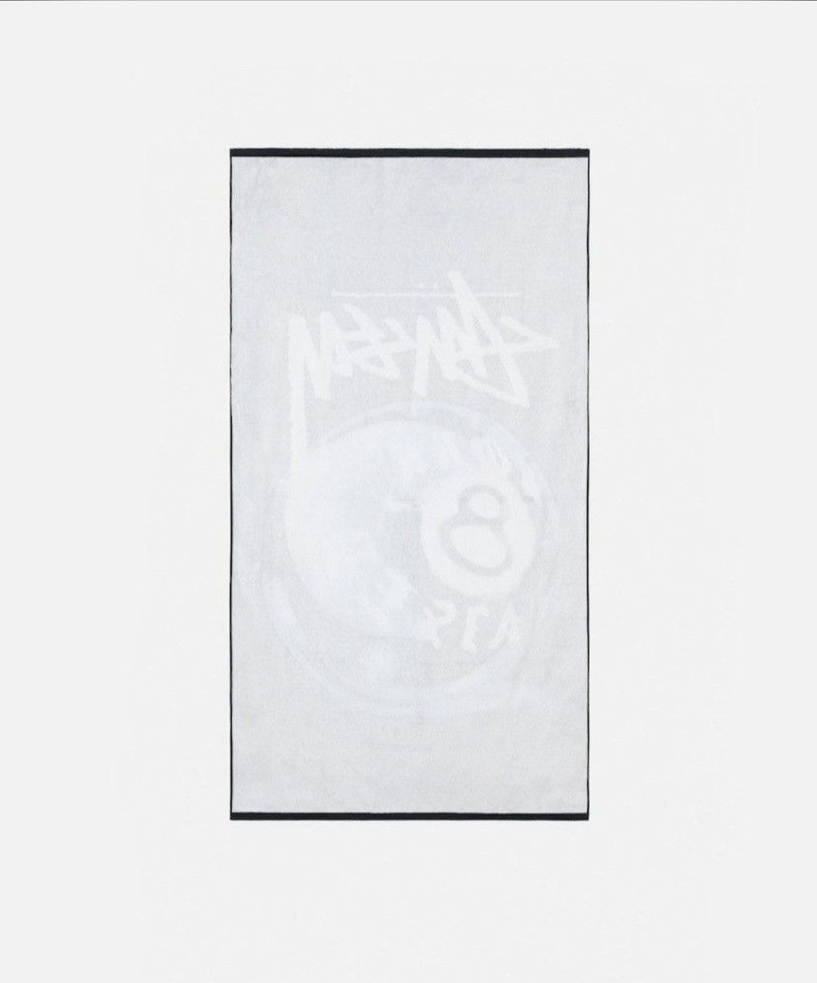 Born X Raised × Stussy Stussy Born X Raised 8 Ball Black Beach Towel Size ONE SIZE - 2 Thumbnail