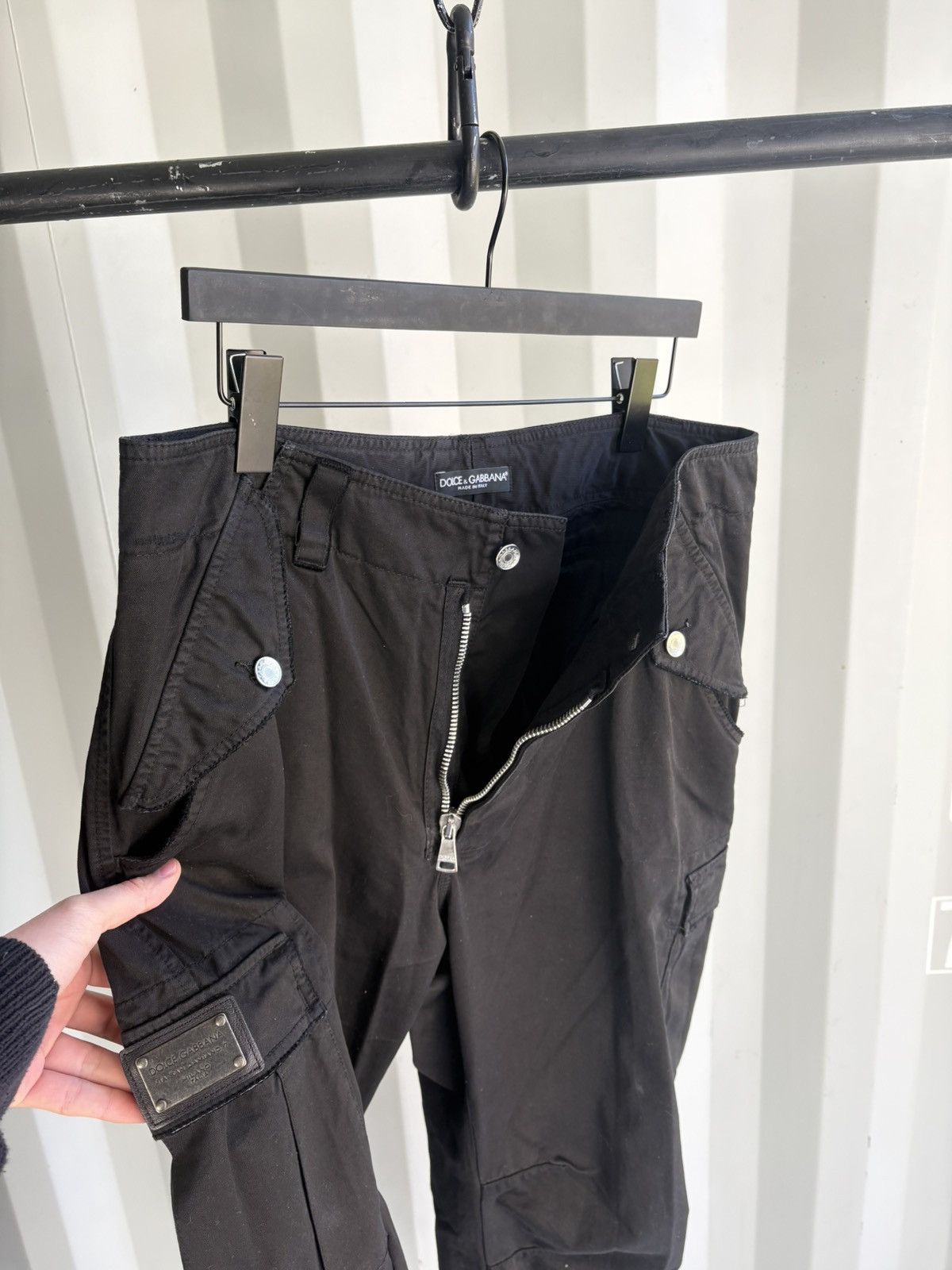 Dolce & Gabbana Cargo Double Ankle Zip Pants Size US 34 / EU 50 - 5 Thumbnail