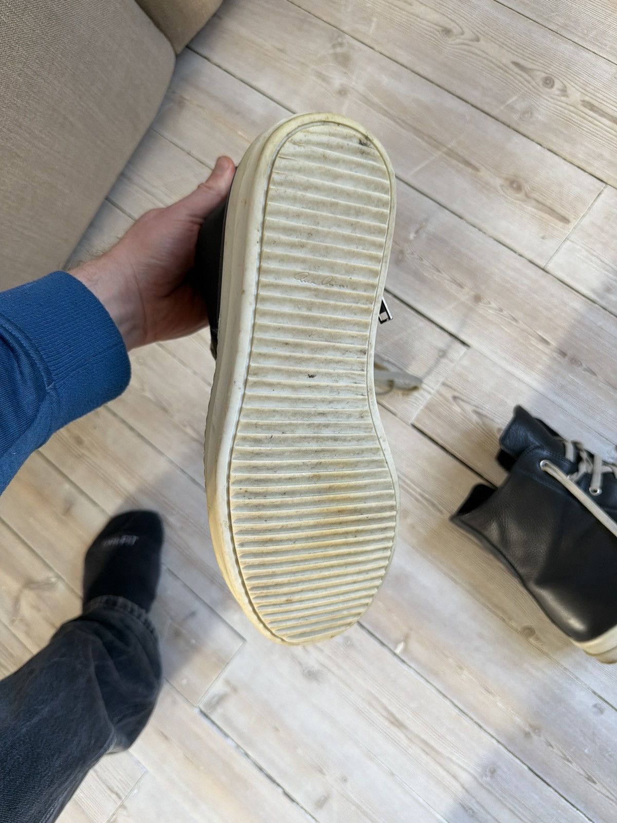 Rick Owens Geo Baskets 43 Size US 10.5 / EU 43-44 - 7 Thumbnail