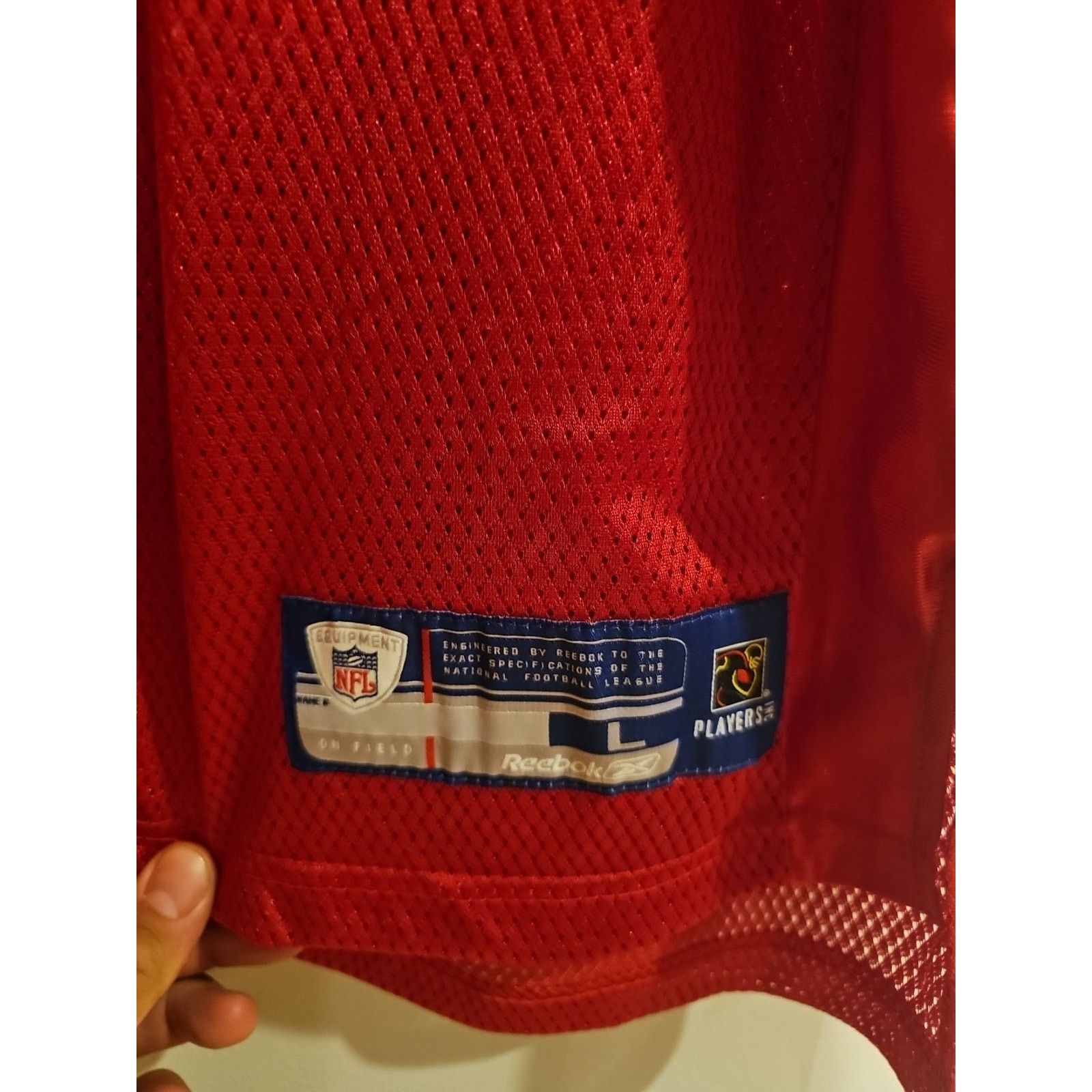 Reebok Atlanta Flacons Keith Brooking #56 Reebok Jersey Size L NWT Size US L / EU 52-54 / 3 - 3 Thumbnail