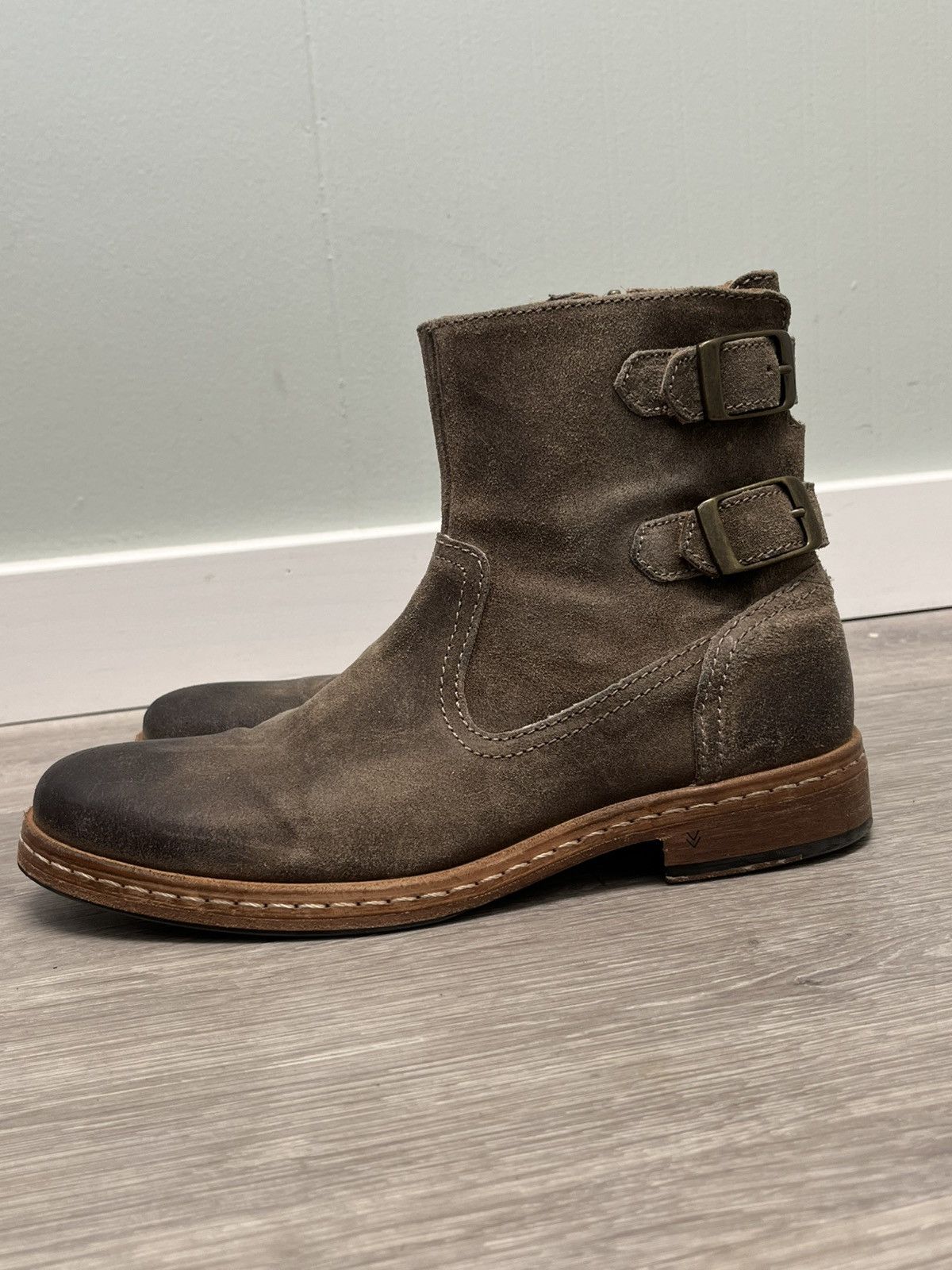 John Varvatos Engineer Triple Buckle Boot Size USA 7.5 EU 40.5 Size US 7.5 / EU 40-41 - 8 Thumbnail