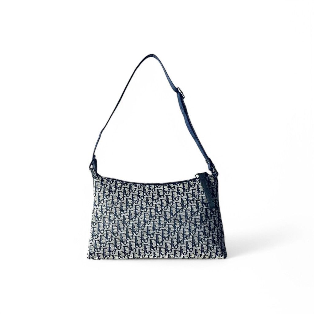 Dior - Shoulder Bag Monogram Canvas Leather Monogram Navy