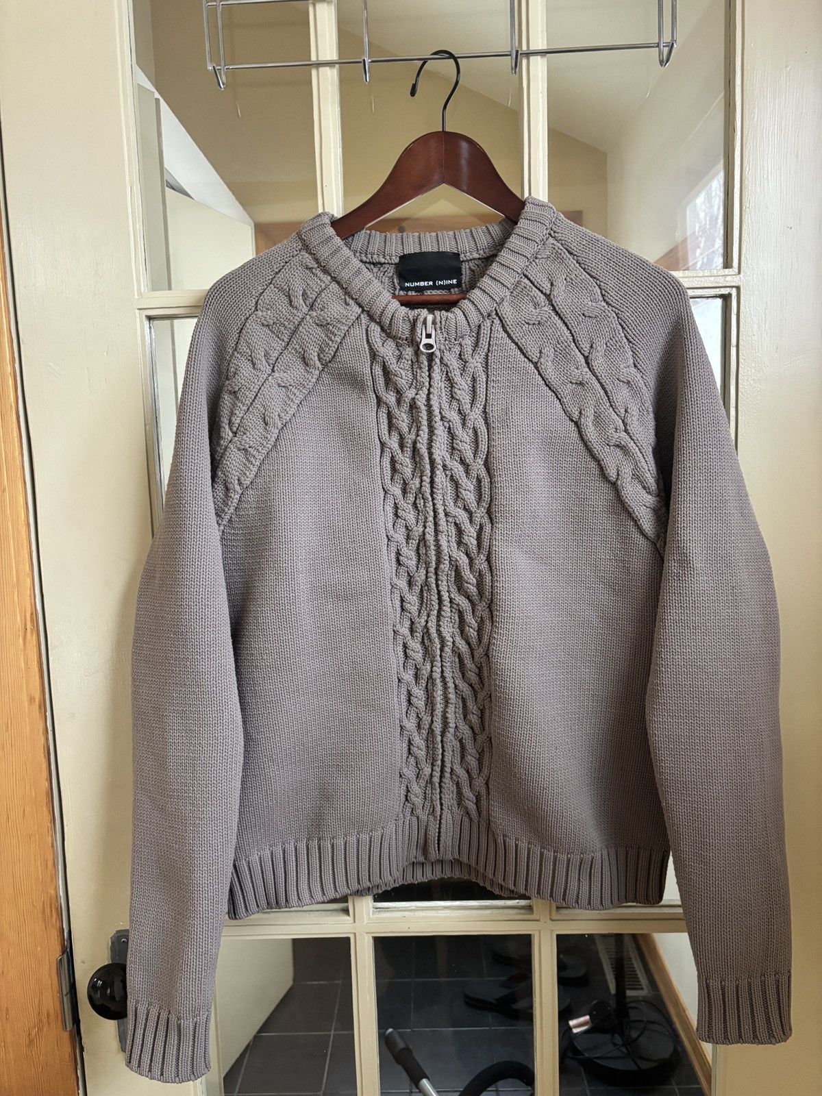 Number (N)ine Zip Up Cardigan