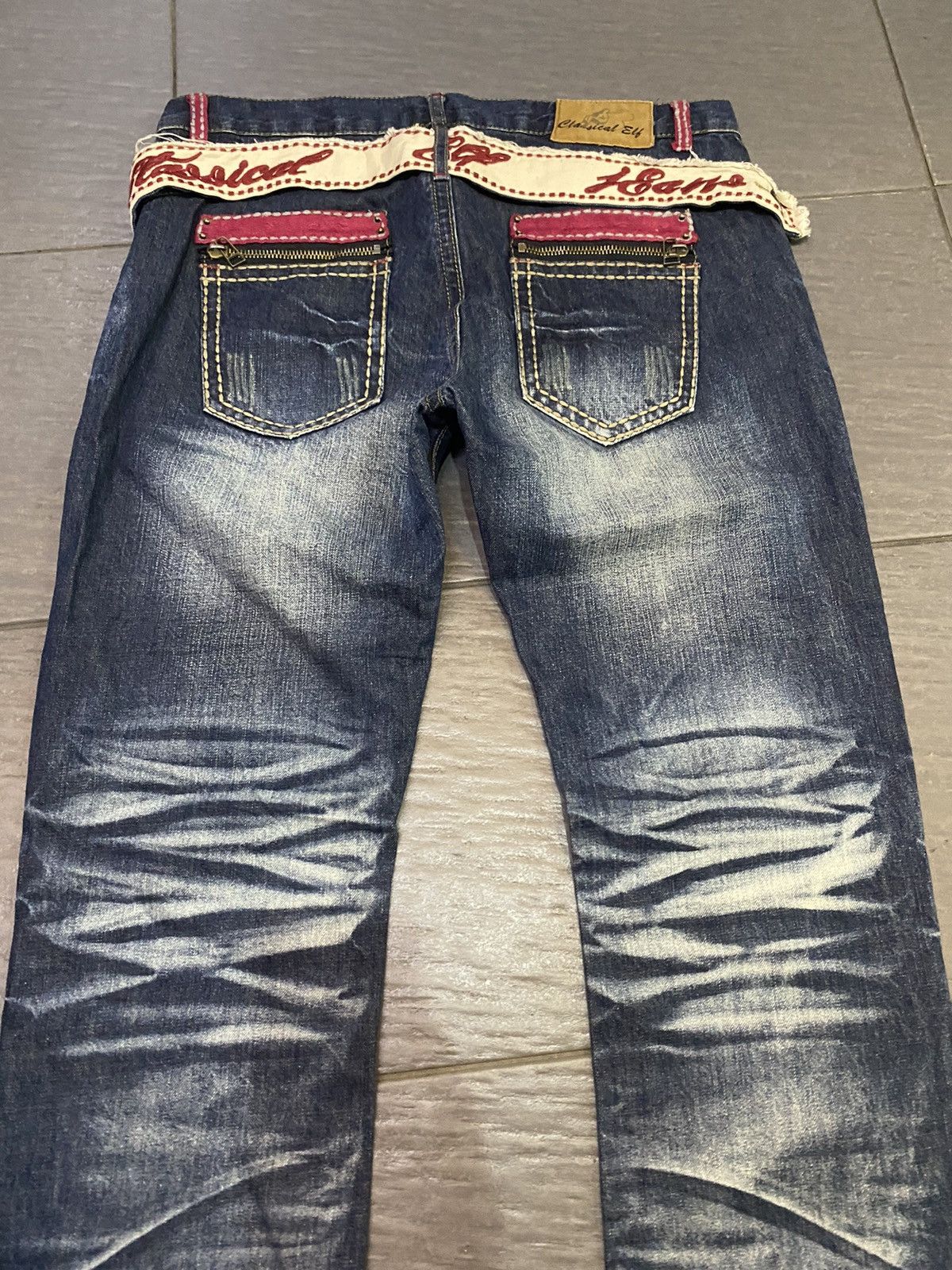 Designer × Japanese Brand Japan 🇯🇵 designed jeans Size US 36 / EU 52 - 2 Thumbnail