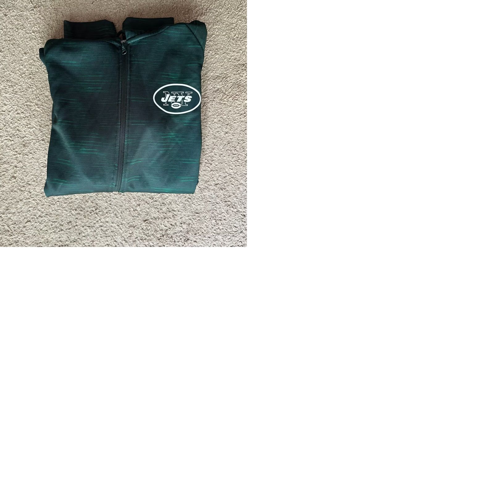 NFL NFL New York Jets Sweatshirt Womens 2XL Full Zip Green Hoodie Team Apparel Size XXL / US 16-18 / IT 52-54 - 9 Thumbnail