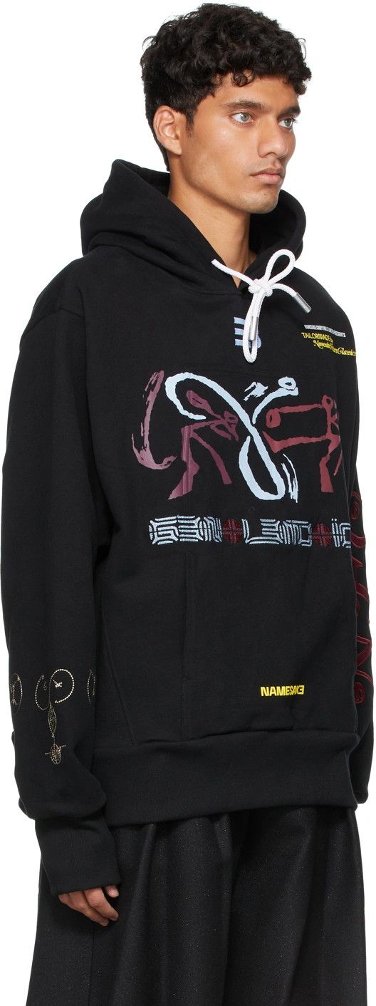 NAMESAKE o1mle0424 Oversized Sava Hoodie in Black Size US XS / EU 42 / 0 - 2 Thumbnail