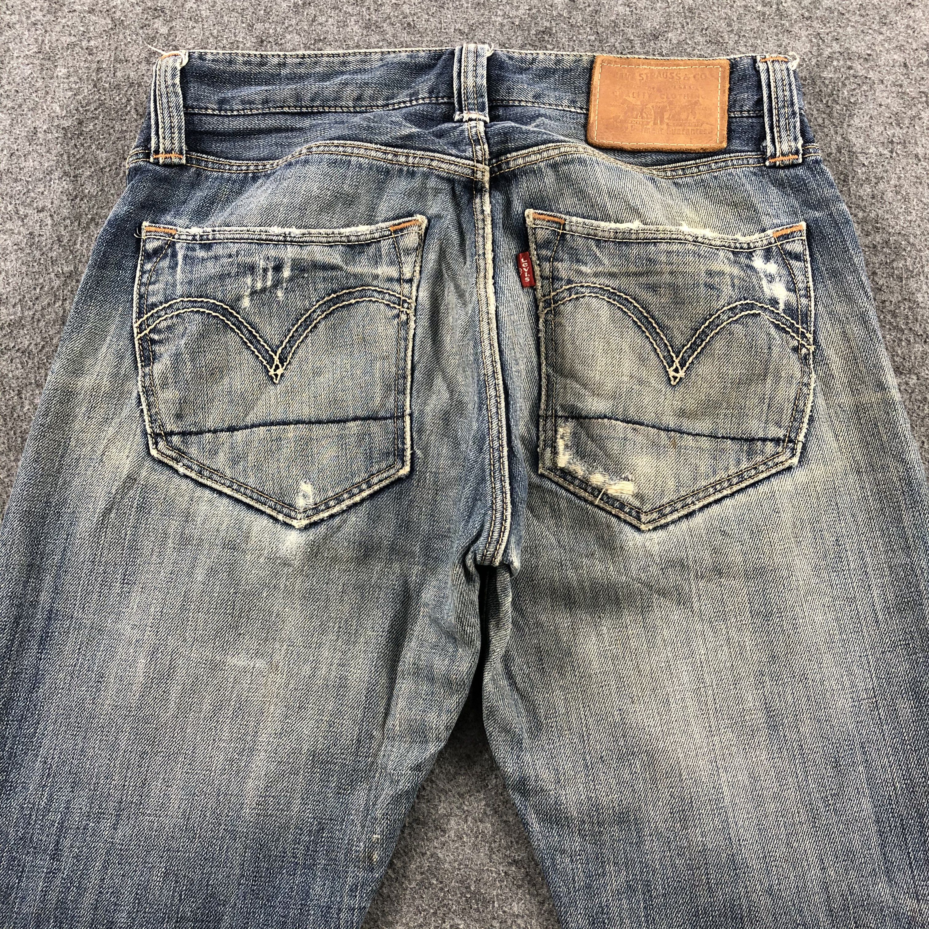 Levi's × Vintage Vintage Blue Wash Levis 505 Slim Jeans-JM1958 Size US 32 / EU 48 - 5 Thumbnail