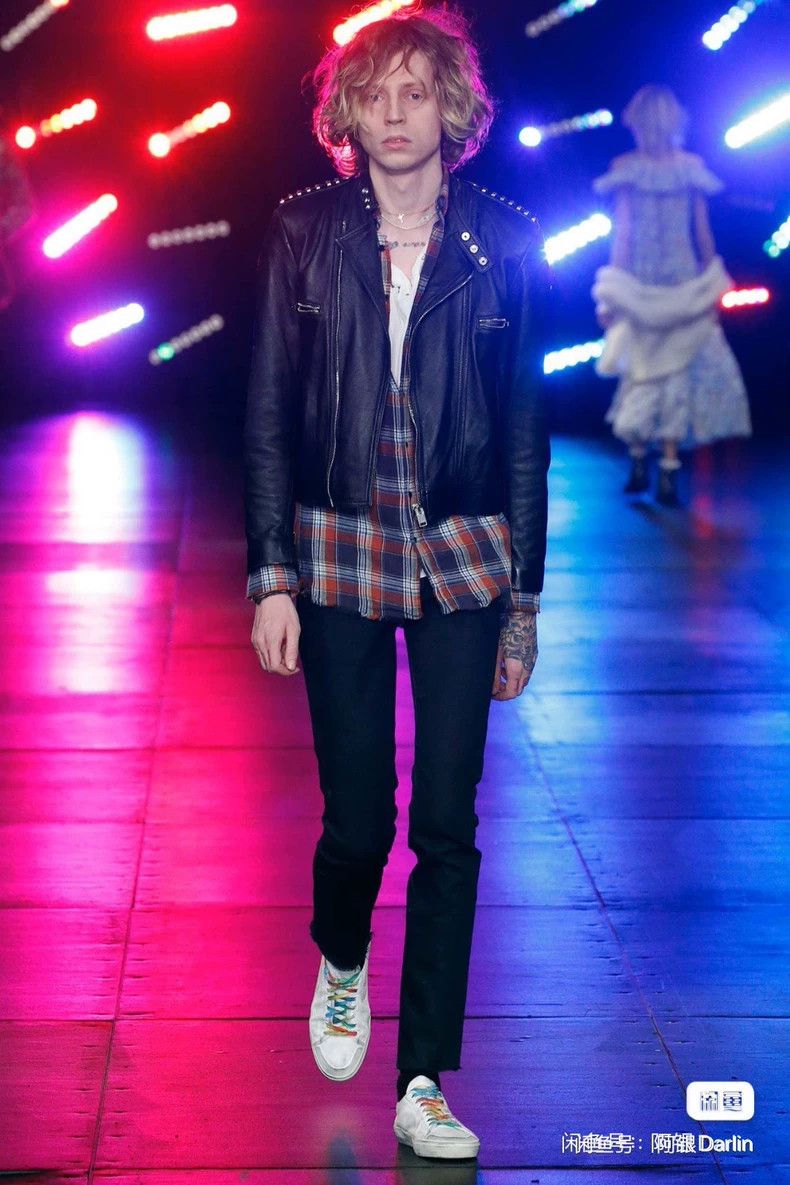 Saint Laurent Paris Saint Laurent Paris 16 SS Runway Style Worn Rainbow Canvas Size US 10 / EU 43 - 7 Thumbnail