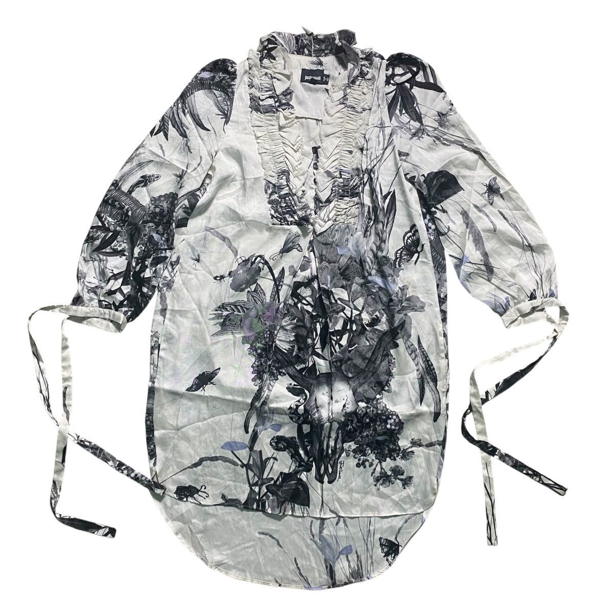 Just Cavalli Just Cavalli Printed Mini Dress Size M / US 6-8 / IT 42-44 - 3 Thumbnail