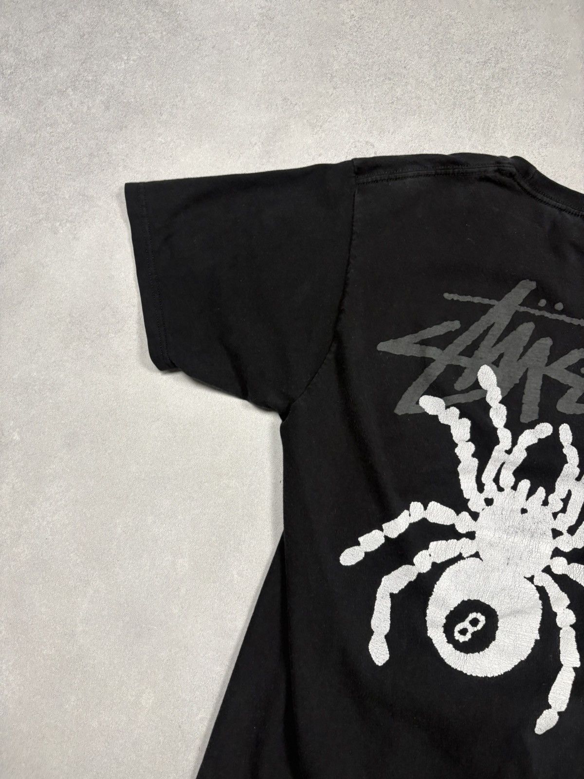 Stussy Stussy 8 Ball Spider T Shirt Black Graphic Vintage Tee M Y2K Size US M / EU 48-50 / 2 - 4 Thumbnail