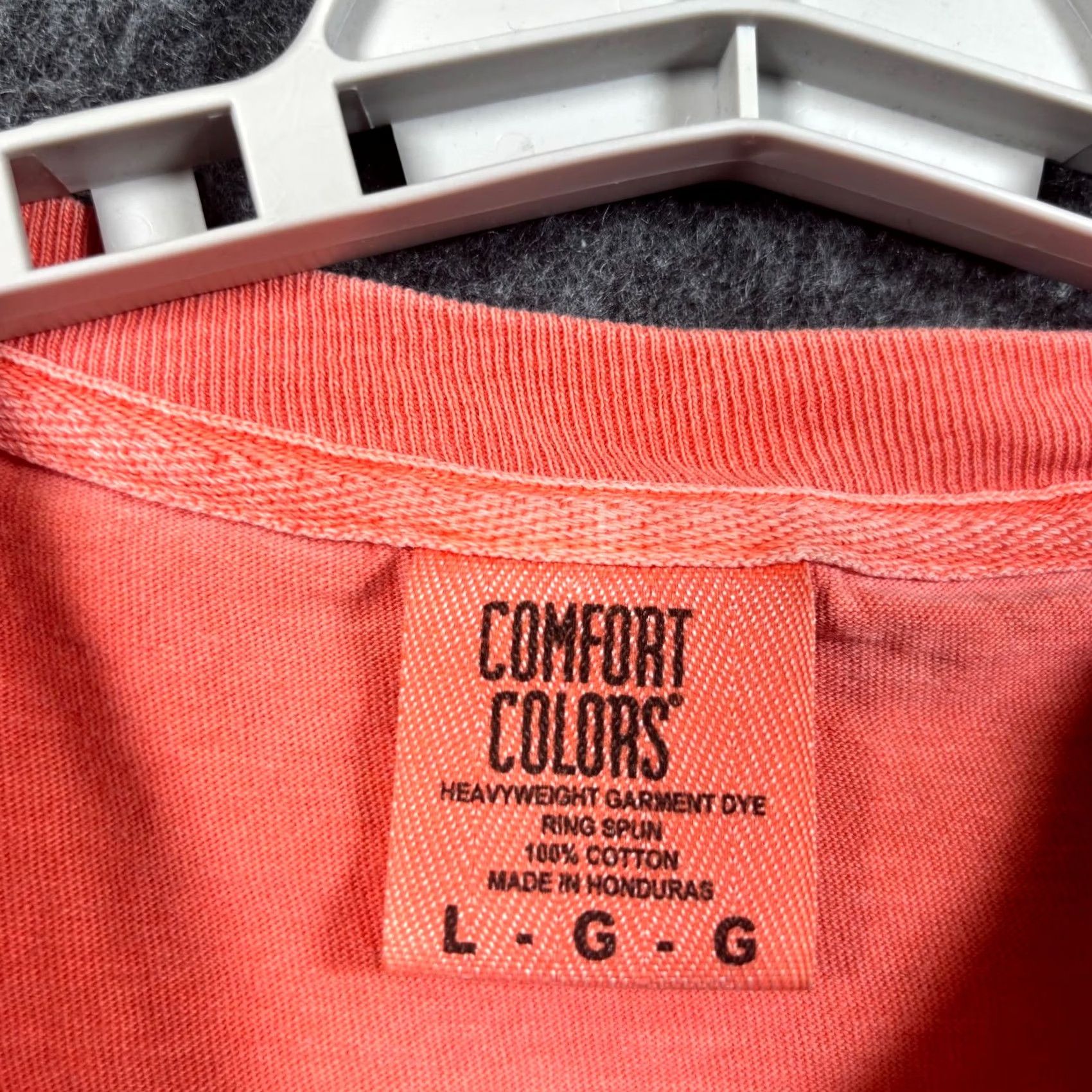 Comfort Colors Comfort Colors T-Shirt Men’s L Orange Memphis Zoo African Veldt Print Summer Size US L / EU 52-54 / 3 - 6 Thumbnail
