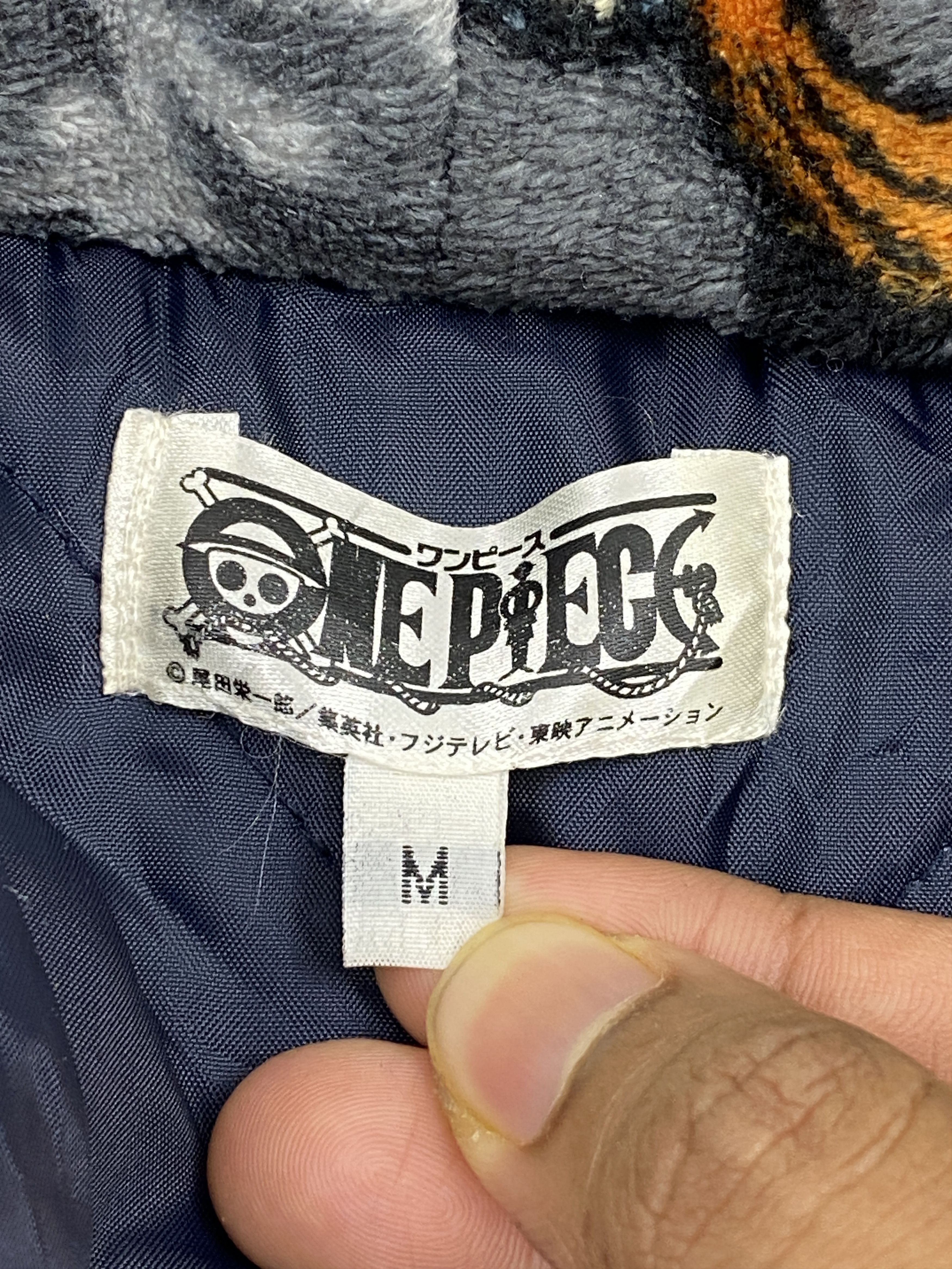 Japanese Brand Vintage One Piece Tony Tony Chopper Fleece Kimono MJ0078Z Size US M / EU 48-50 / 2 - 4 Thumbnail