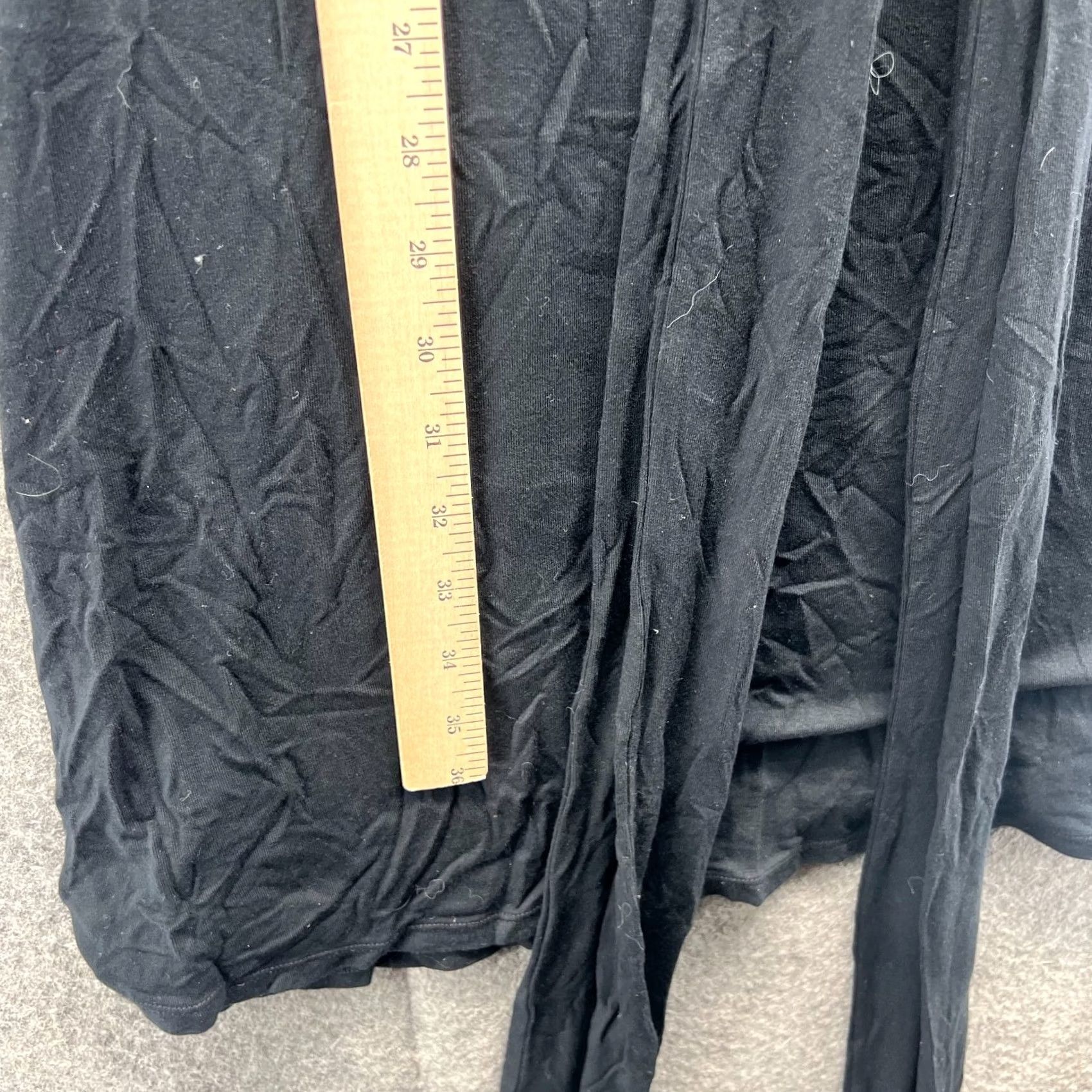 Ralph Lauren VINTAGE? No — Lauren Ralph Lauren Dress Womens Small Black Twist Front Stretch Viscose A Line Size S / US 4 / IT 40 - 6 Thumbnail