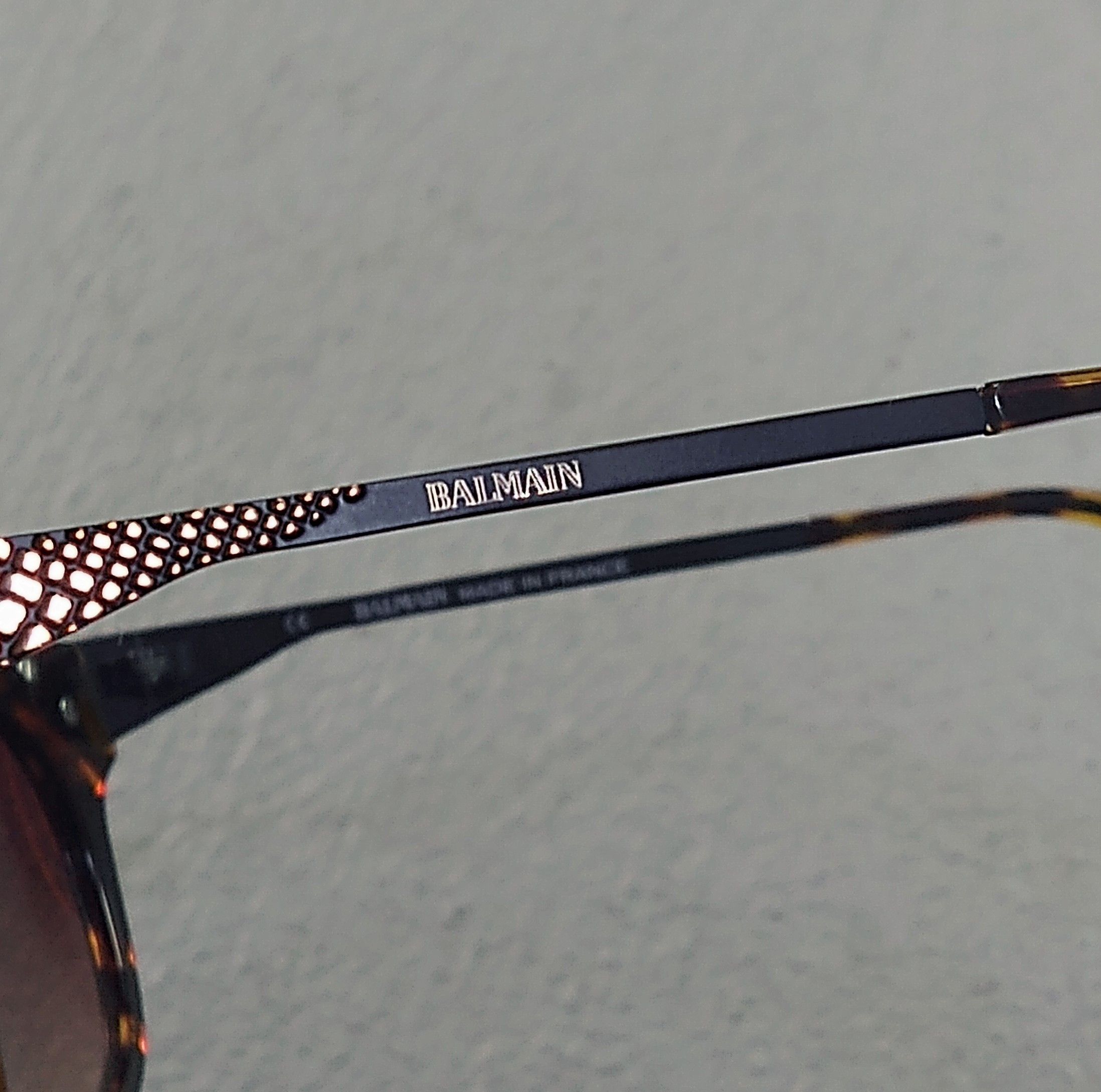 Balmain Balmain Sunglasses BL2082B Brown Tortoise Cat Eye Size ONE SIZE - 7 Thumbnail