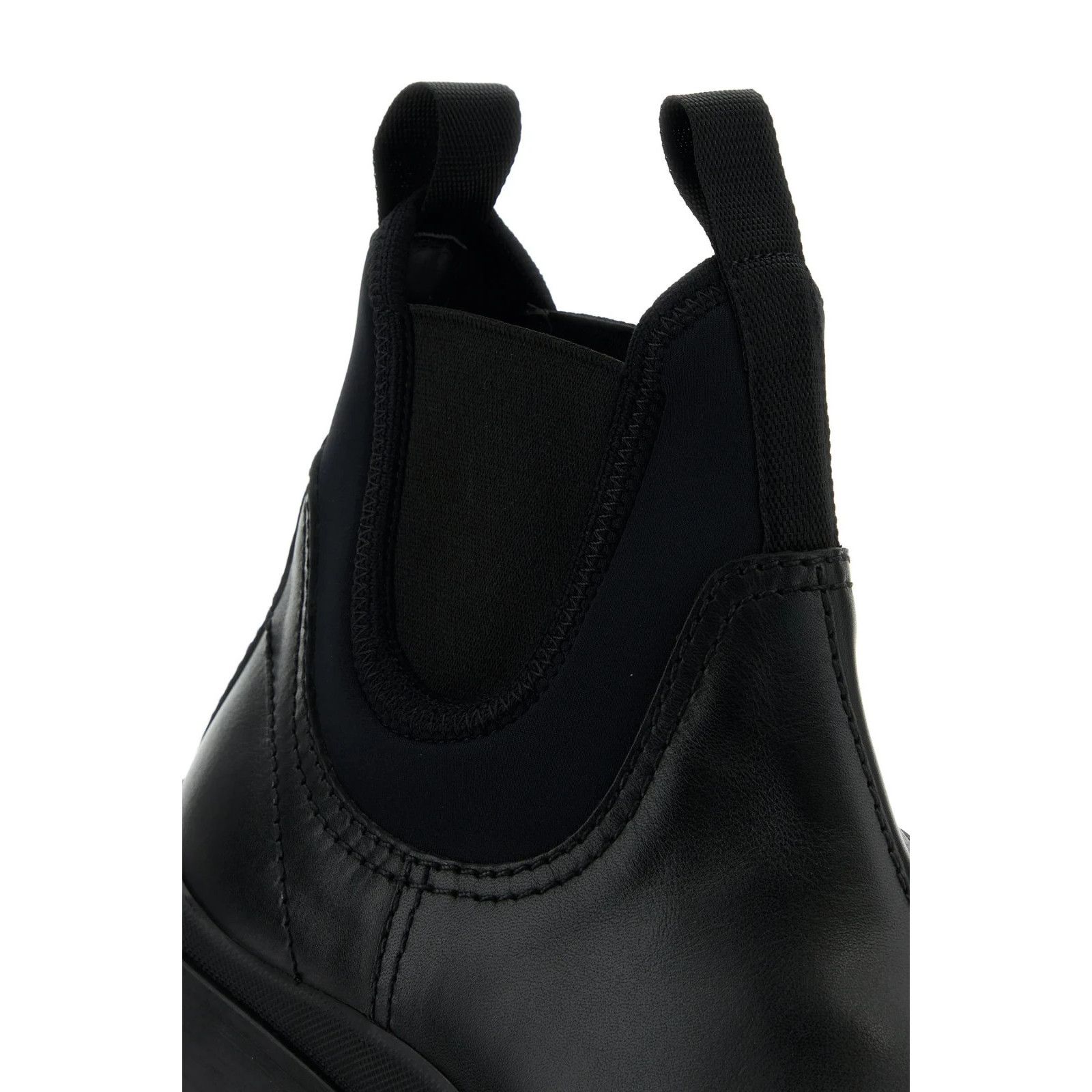 Prada PRADA Black Leather Ankle Boots New And Authentic (Men's siz Size US 9.5 / EU 42-43 - 4 Thumbnail