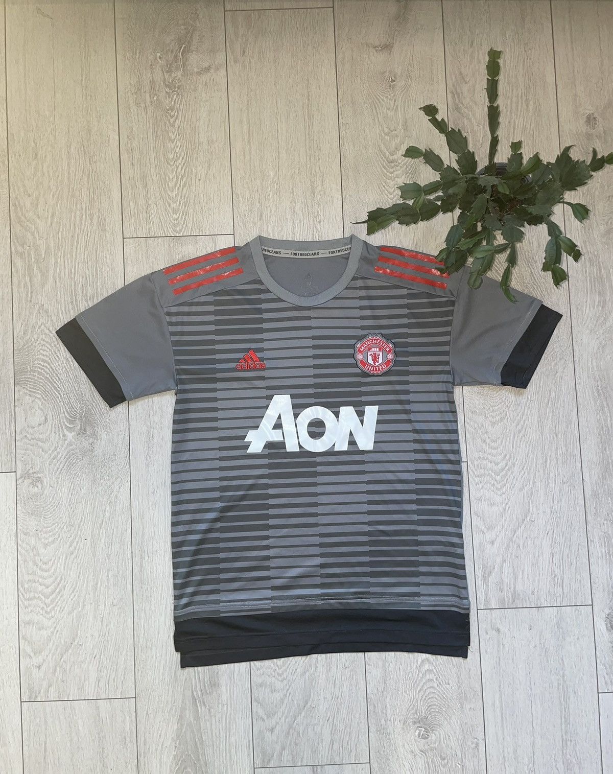 Adidas × Vintage T-Shirt Adidas x Manchester United Vintage Soccer Jersey Size US M / EU 48-50 / 2 - 1 Thumbnail