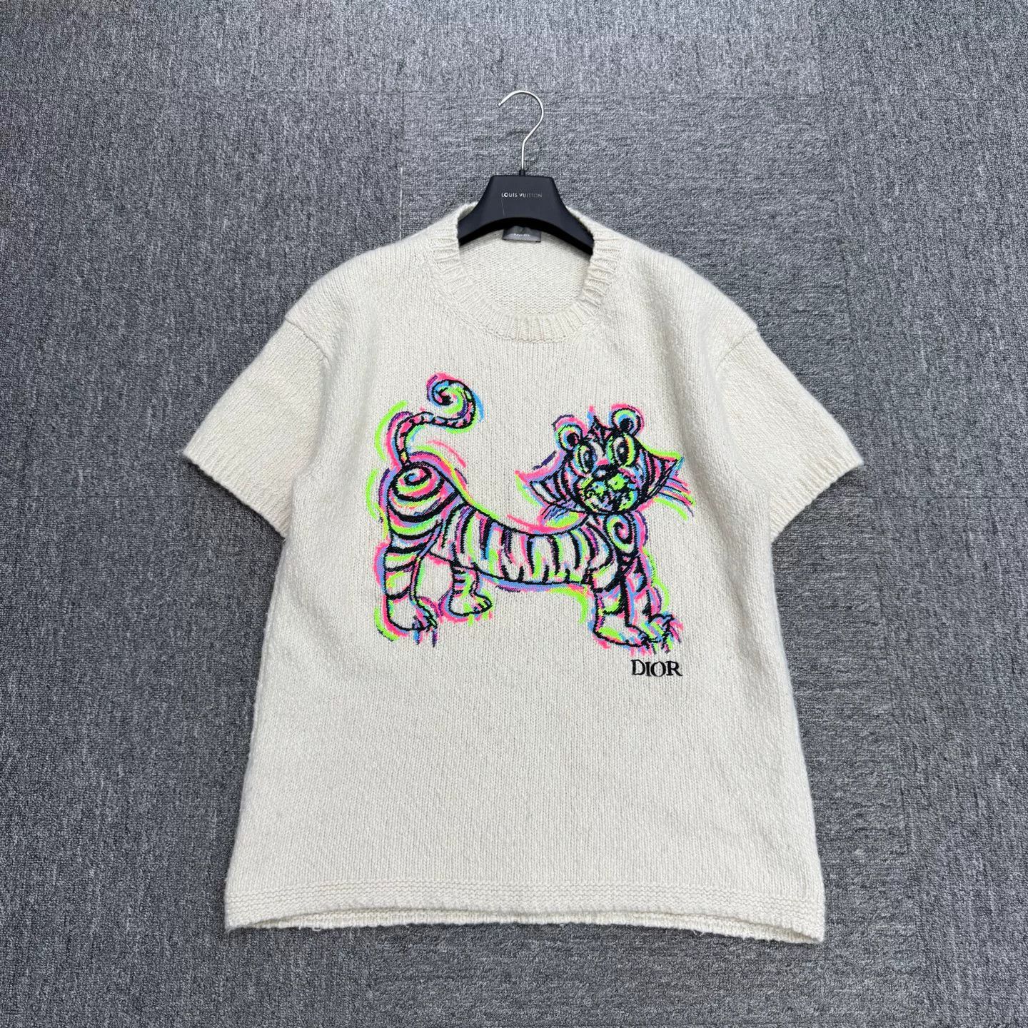 Dior Dior Embroidered Tiger Wool Sweater Size US M / EU 48-50 / 2 - 1 Thumbnail