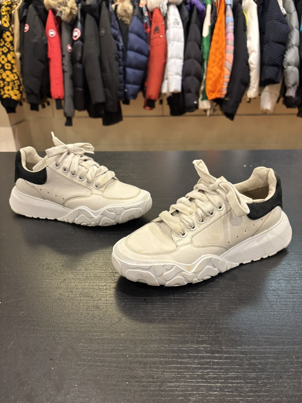 Alexander McQueen Alexander McQueen Tread Slick Sneakers Size US 5 / EU 37 - 1 Thumbnail