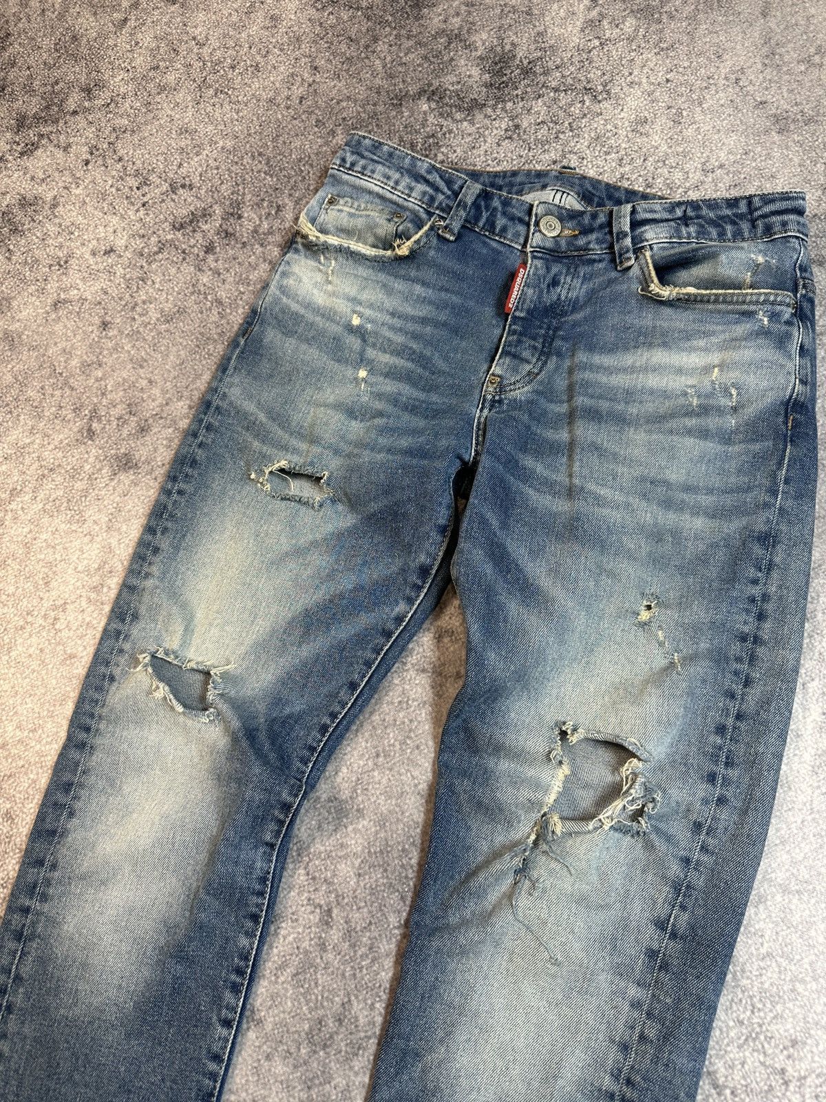 Dsquared2 Y2K dsquared2 jeans Distressed Style Streetwear M Rare Size US 32 / EU 48 - 2 Thumbnail