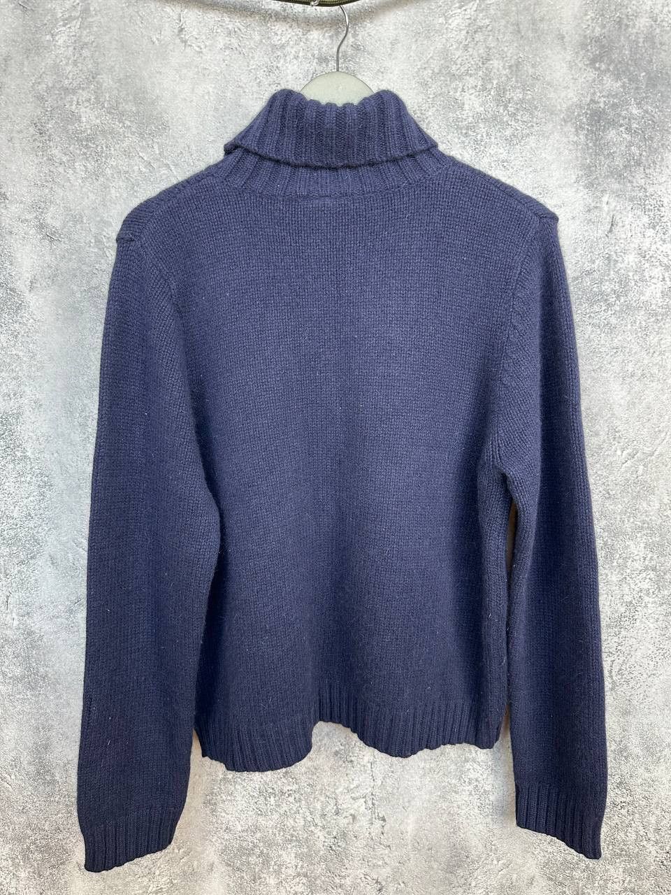 Gant GANT Lambswool Angora Turtleneck Crest Logo Knit Jumper Size XL / US 12-14 / IT 48-50 - 2 Thumbnail