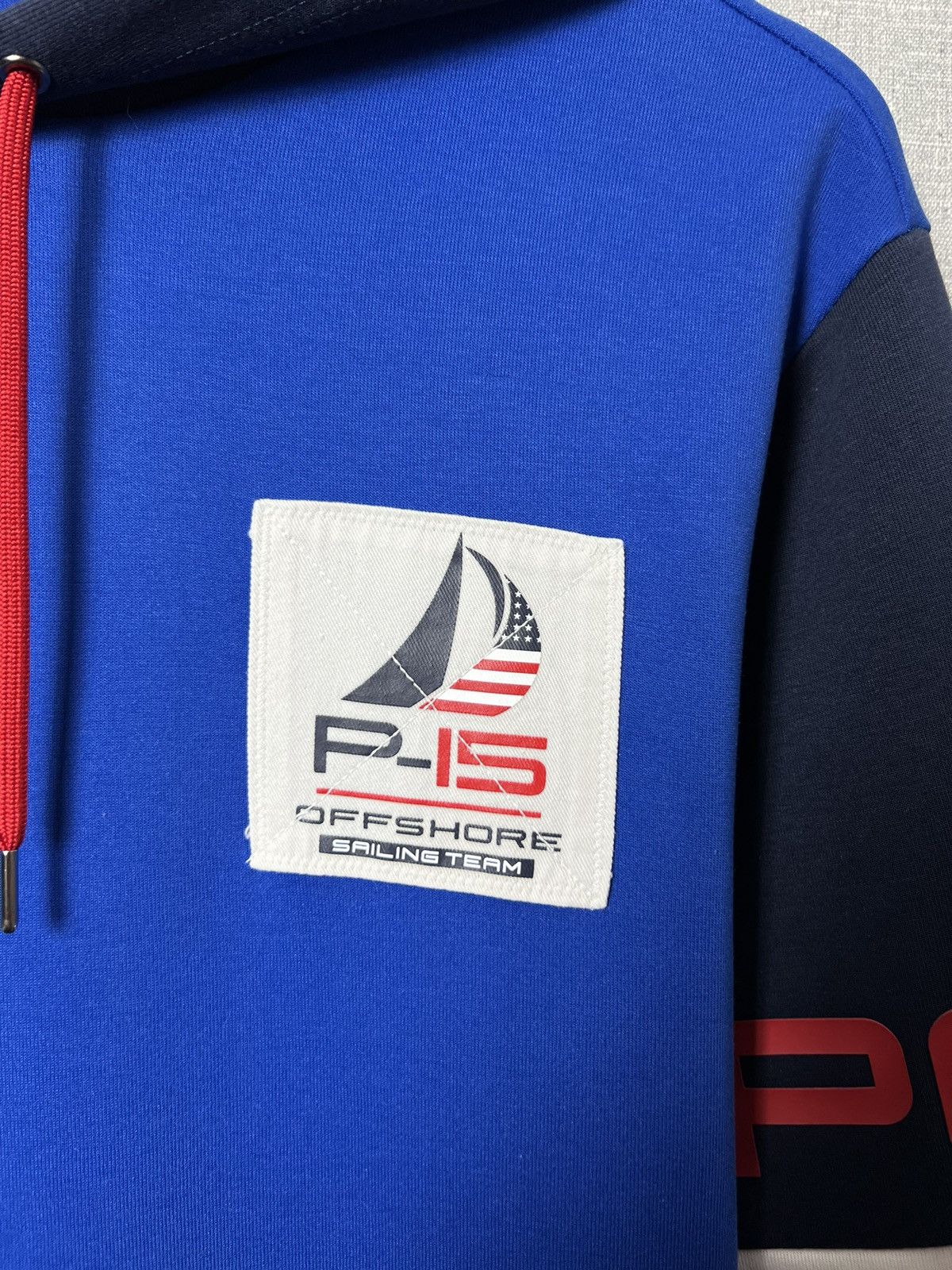 Polo Ralph Lauren Polo Ralph Lauren P-15 Offshore USA Big Logo Hoodie Size US L / EU 52-54 / 3 - 3 Thumbnail