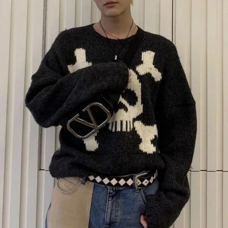 Japanese Brand Unisex Skull Sweatshirt Size US M / EU 48-50 / 2 - 5 Thumbnail