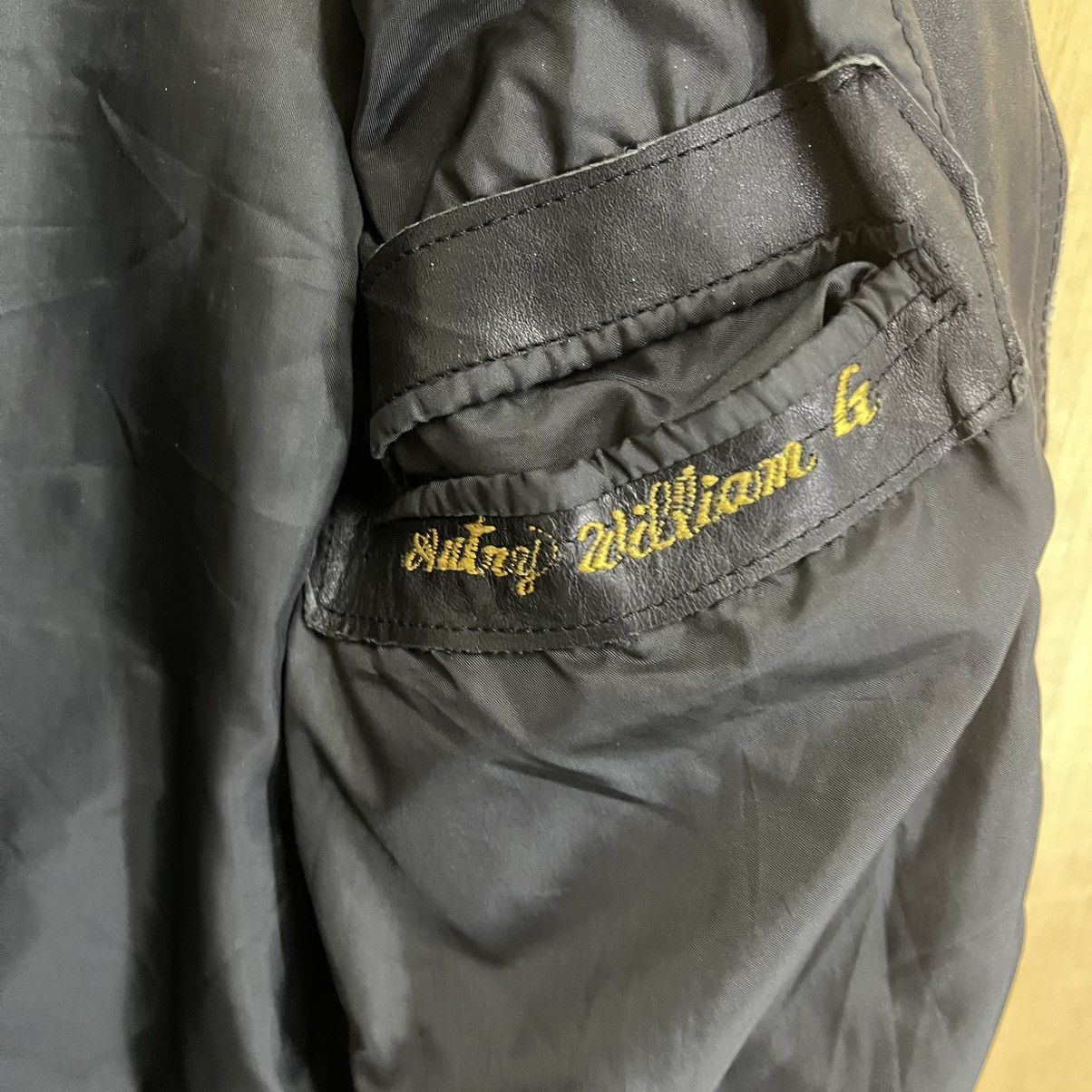 Genuine Leather × Vintage Vintage 70s Leather Jacket Leather Motorcycle Jacket Size US S / EU 44-46 / 1 - 13 Thumbnail