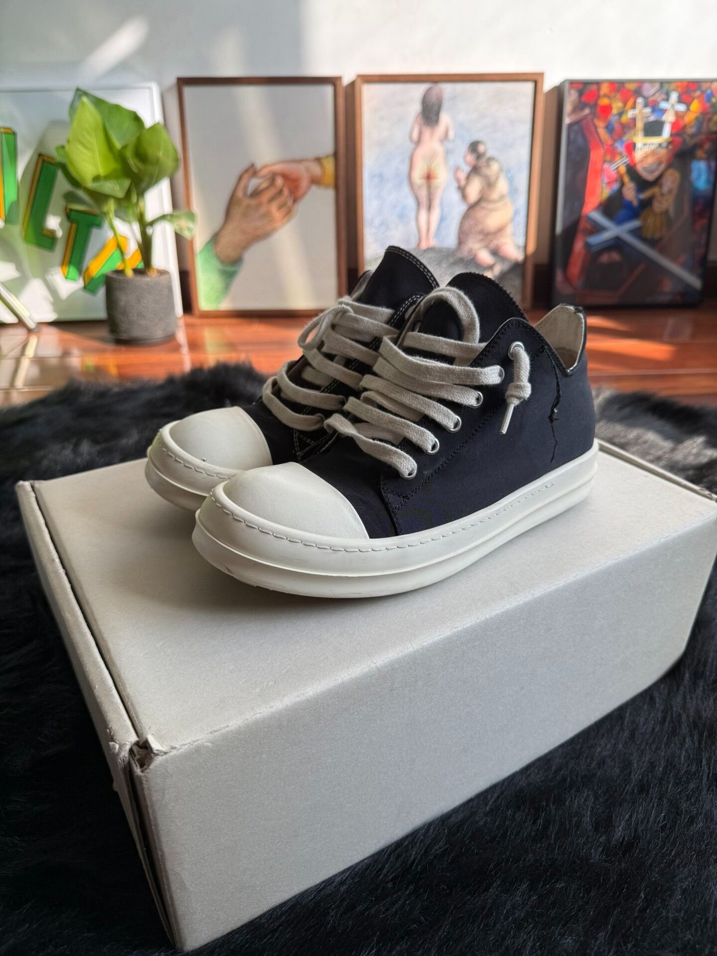 Rick Owens Rick Owens Chuck Taylor Sneakers Size 37.5 Size US 6.5 / EU 39-40 - 1 Thumbnail