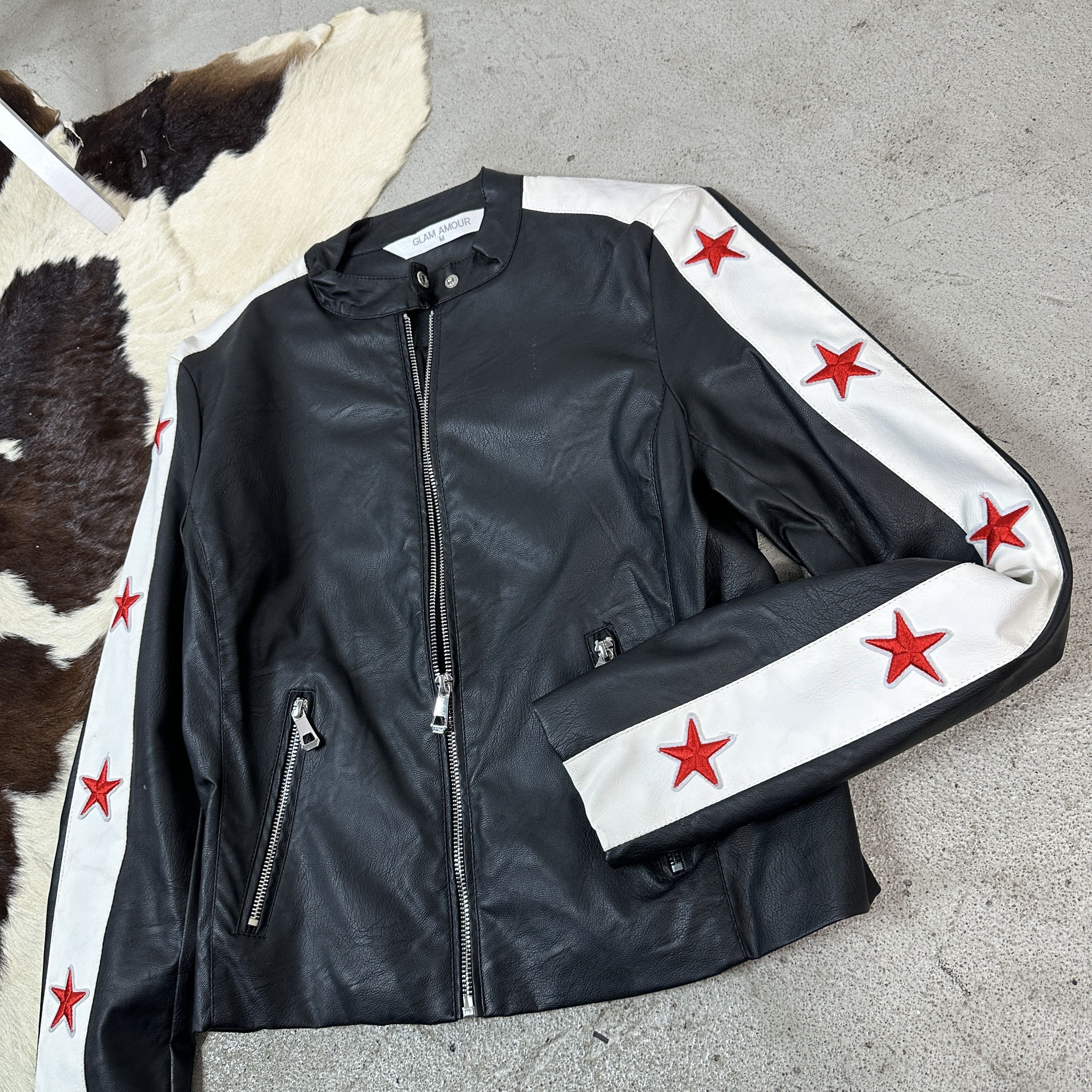 Vintage Vintage Moto Stars Jacket Size US M / EU 48-50 / 2 - 2 Thumbnail