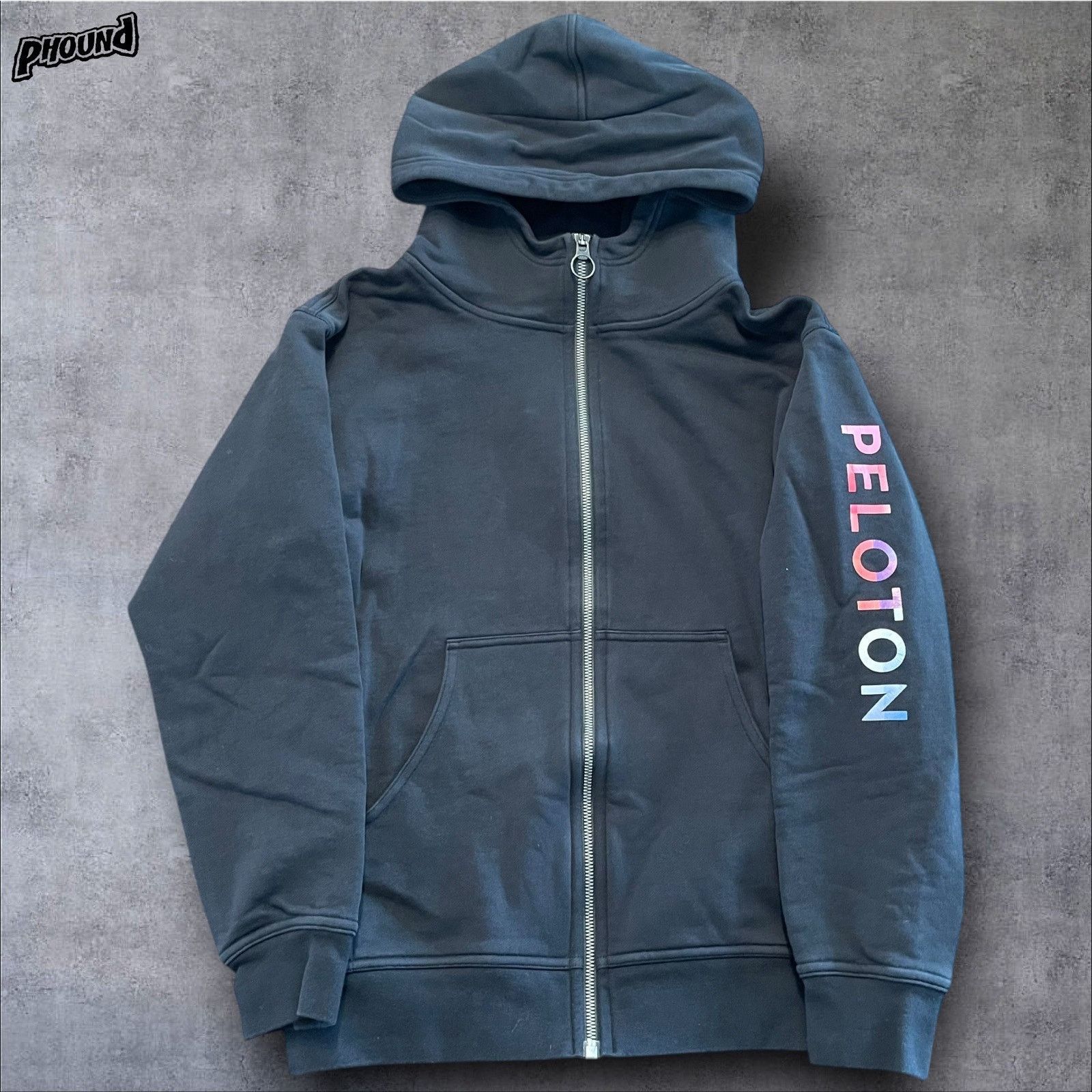 Lululemon Lululemon All Yours Full Zip Hoodie 4 Cotton Terry Peloton Size S / US 4 / IT 40 - 1 Thumbnail