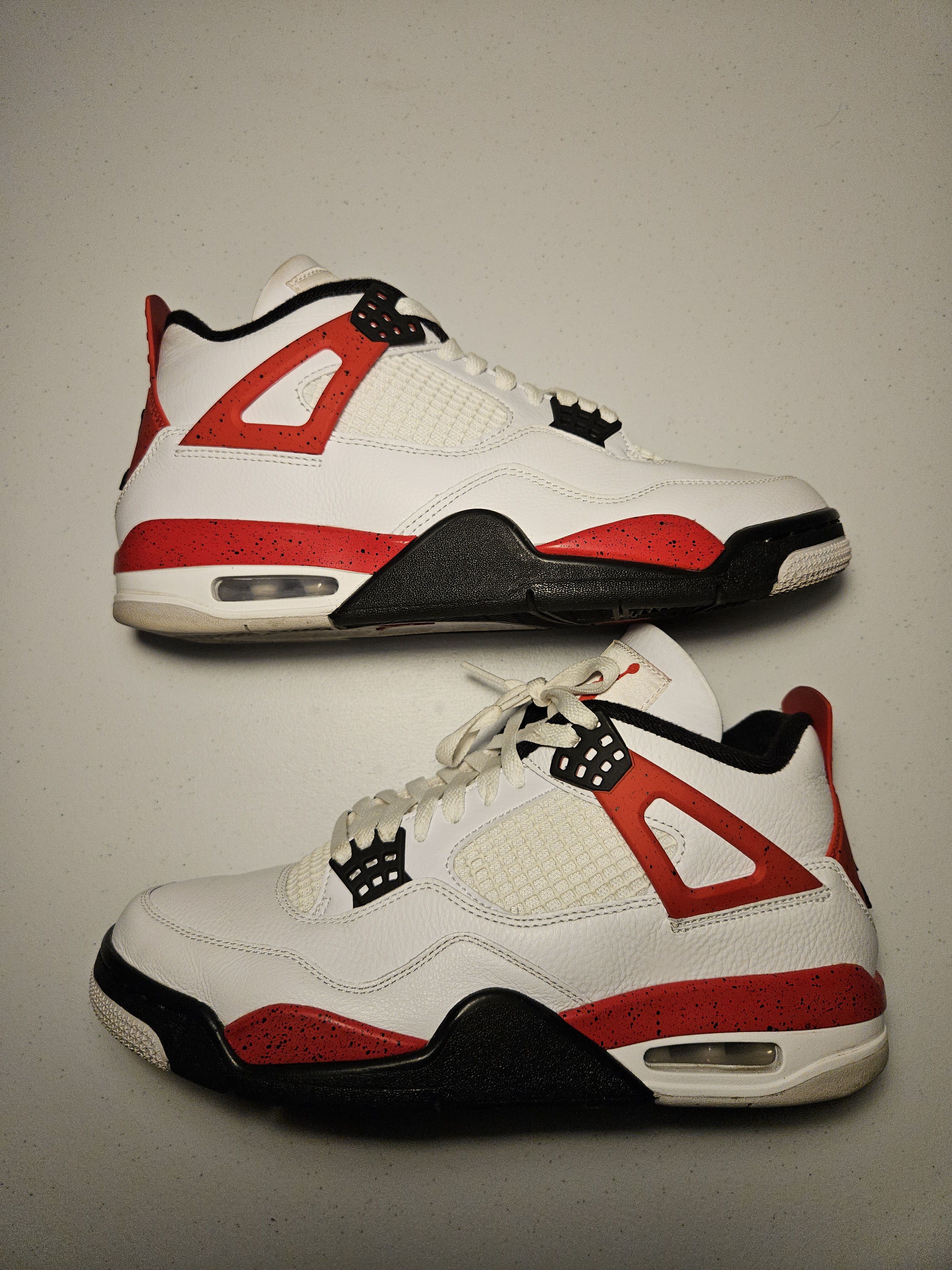 Jordan Brand Size 9 - Red Cement Jordan 4's Size US 9 / EU 42 - 2 Thumbnail