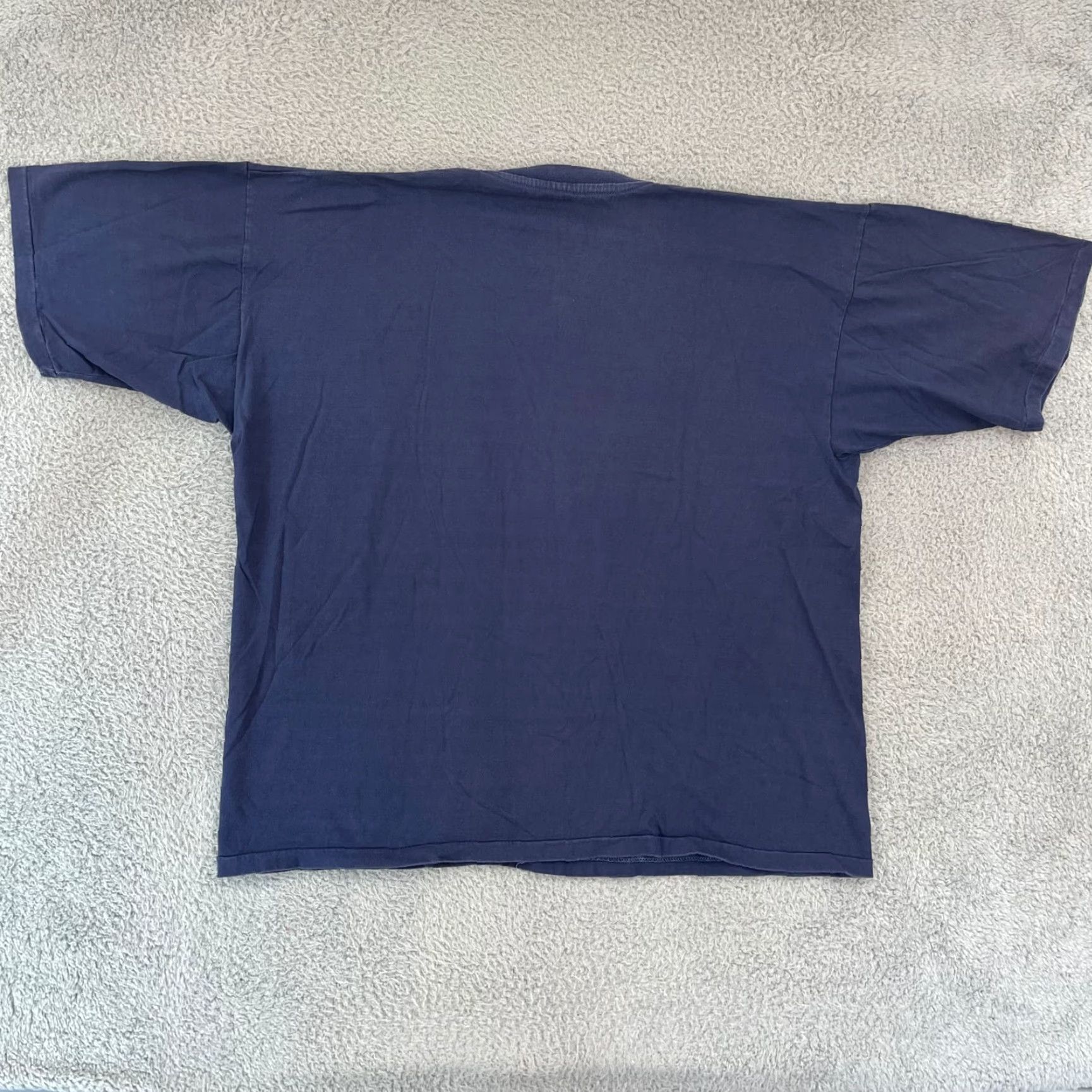 Vintage VINTAGE Jim Beam T-Shirt Adult XL Bourbon Whiskey Alcohol Short Sleeve USA Shirt Mens Blue 80s 90s Beer Logo Graphics USA Size US XL / EU 56 / 4 - 6 Thumbnail