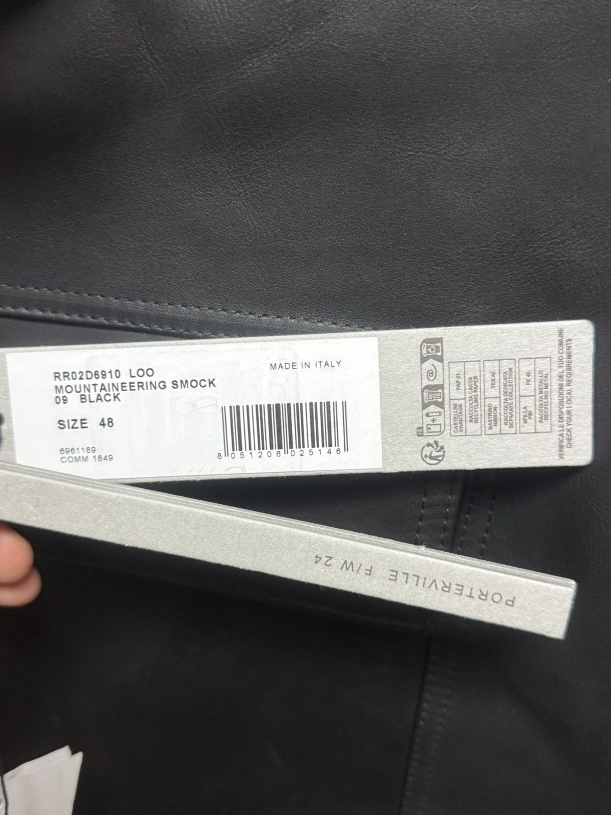 Rick Owens Rick owens Porterville Mountaineering Smock Size US M / EU 48-50 / 2 - 9 Thumbnail