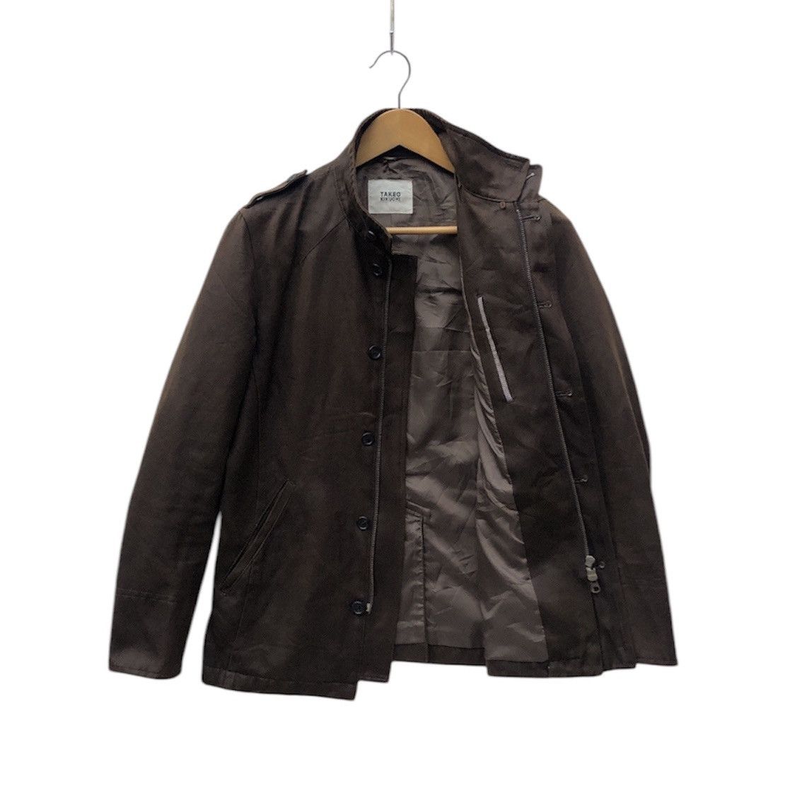 Takeo Kikuchi TAKEO KIKUCHI Suede Leather Jacket #0754-23 Size US S / EU 44-46 / 1 - 1 Thumbnail