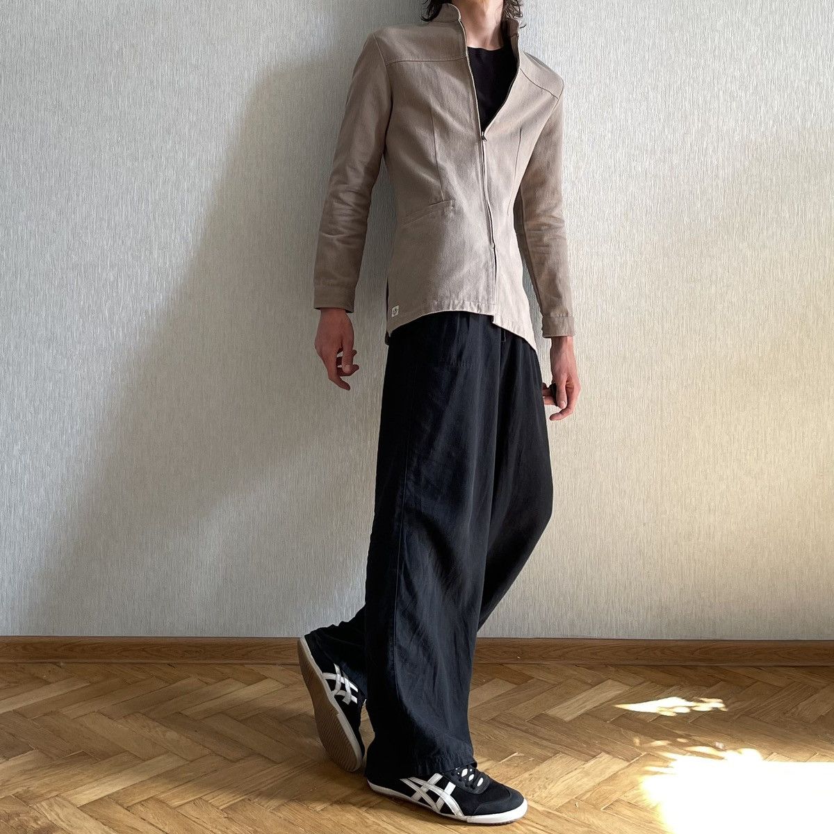 Vintage Vintage Hemp Coat Zip Jacket 00s «The Earth Collection» Size US M / EU 48-50 / 2 - 15 Thumbnail