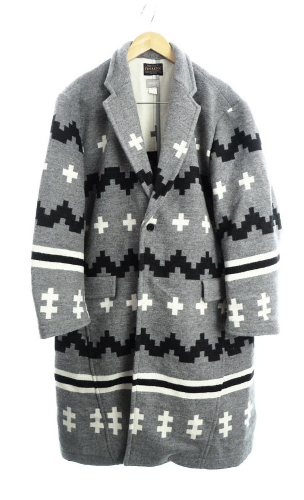 Pendleton PENDLETON Mens Blend Coat Deluxe Native Motive Size US S / EU 44-46 / 1 - 1 Thumbnail