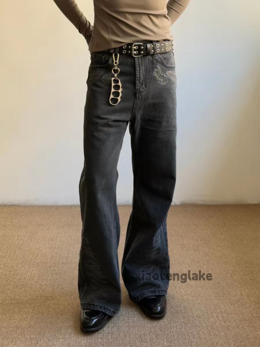 Jean xtl rickowens vale style festival party distressed jeans Size US 28 / EU 44 - 3 Thumbnail