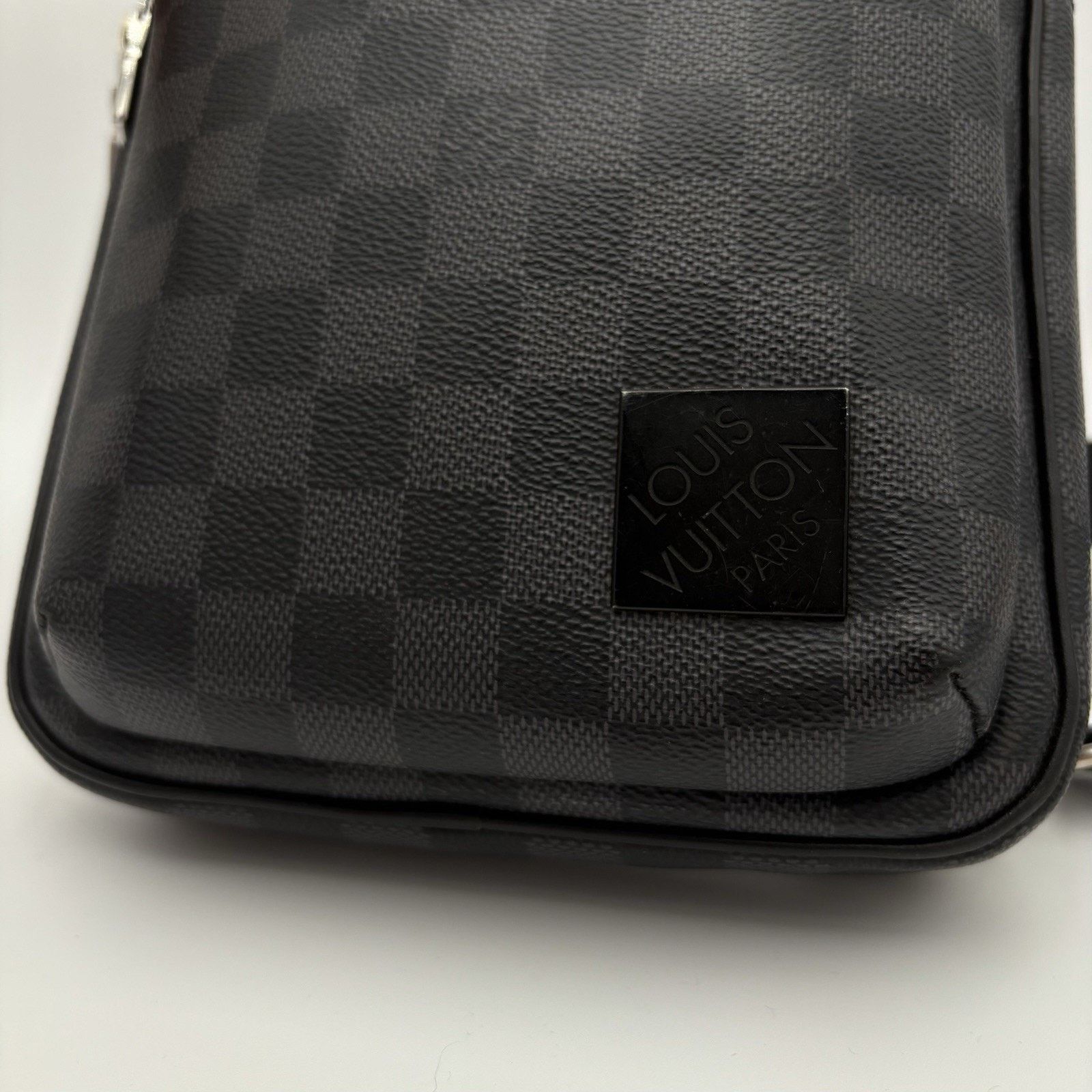 Louis Vuitton Sling Bag Damier Graphite Canvas ' Black ' | SUPER CLEAN! Size ONE SIZE - 5 Thumbnail