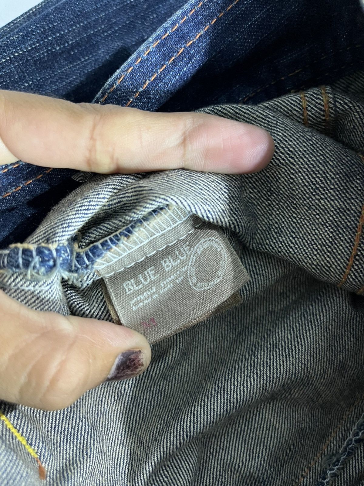 Blue Blue Japan Blue wash Blue blue distressed mud wash denim jacket Size US S / EU 44-46 / 1 - 6 Thumbnail