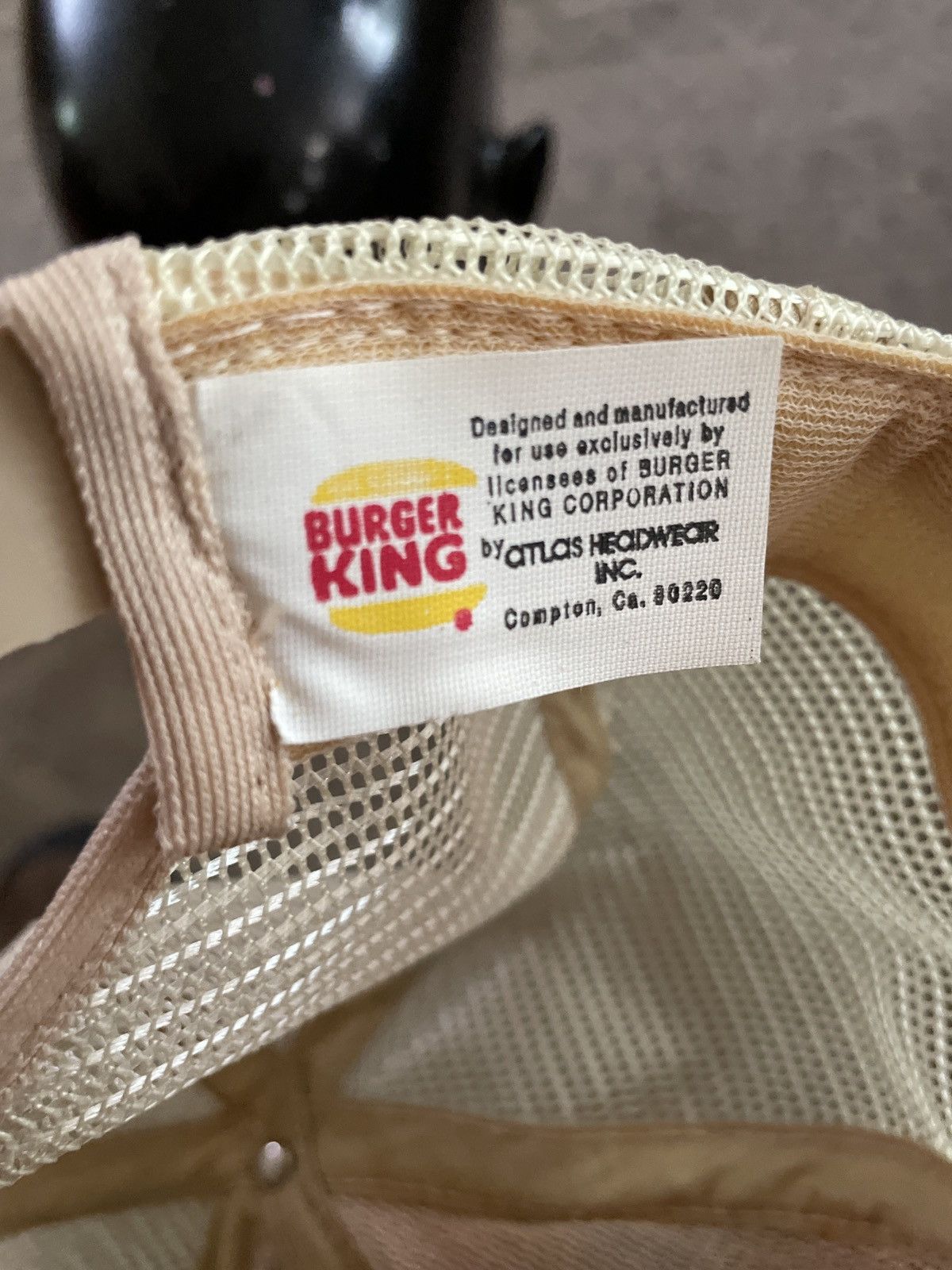 Vintage BURGER KING HAT cap uniform crew 1970-1990 SnapBack Vintage Size ONE SIZE - 9 Thumbnail