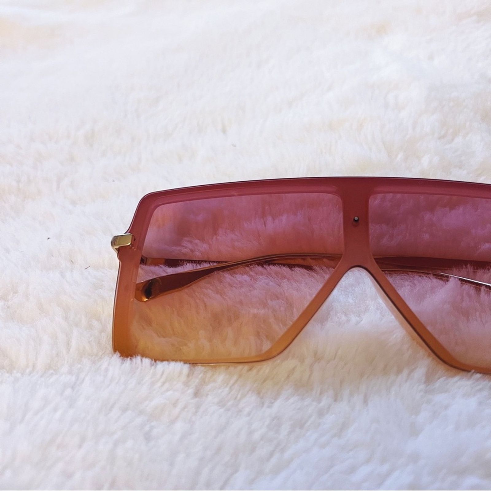 Other Ariel Pink Rectangle Full Frame Sunglasses Size ONE SIZE - 3 Thumbnail